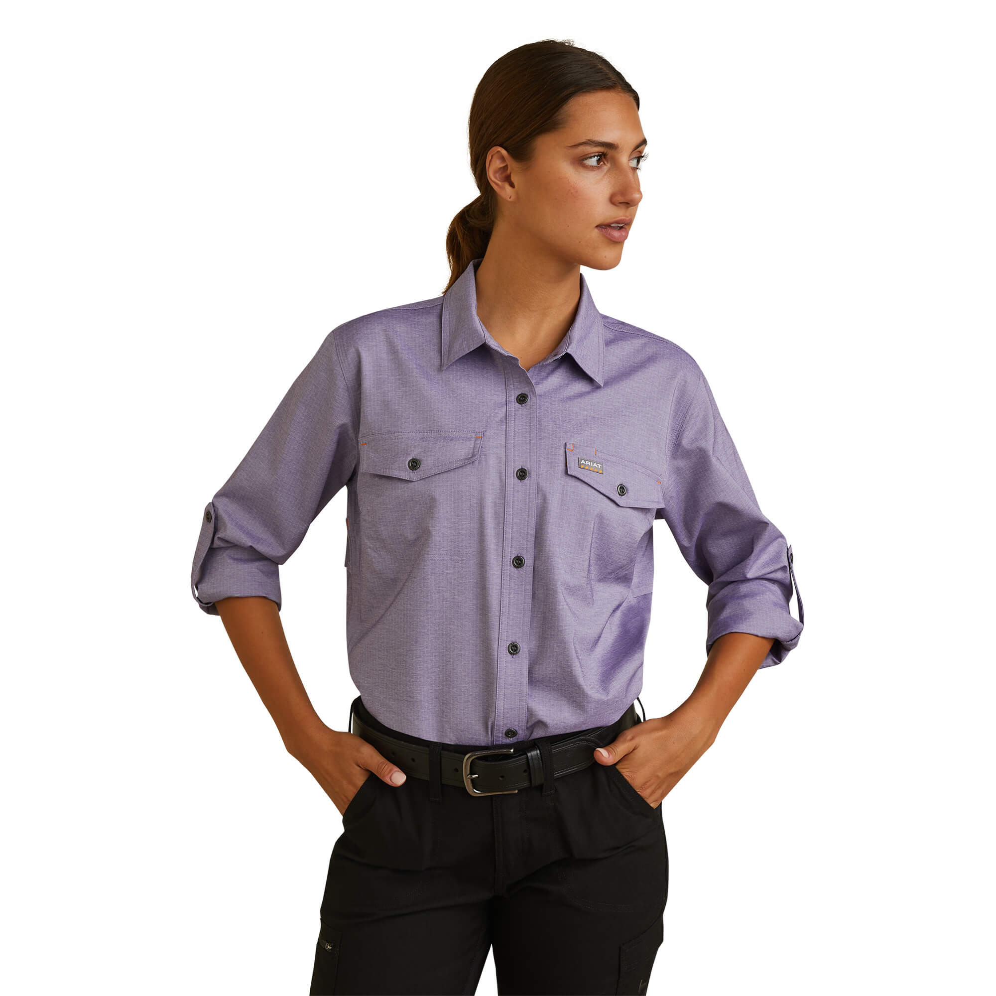 Bluse REBAR MADE TOUGH VENTTEK Durastretch Work - Reitstiefel Kandel