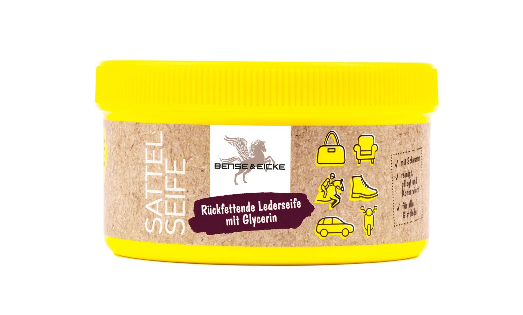 Sattelseife mit Schwamm - Reitstiefel Kandel - Dein Reitshop