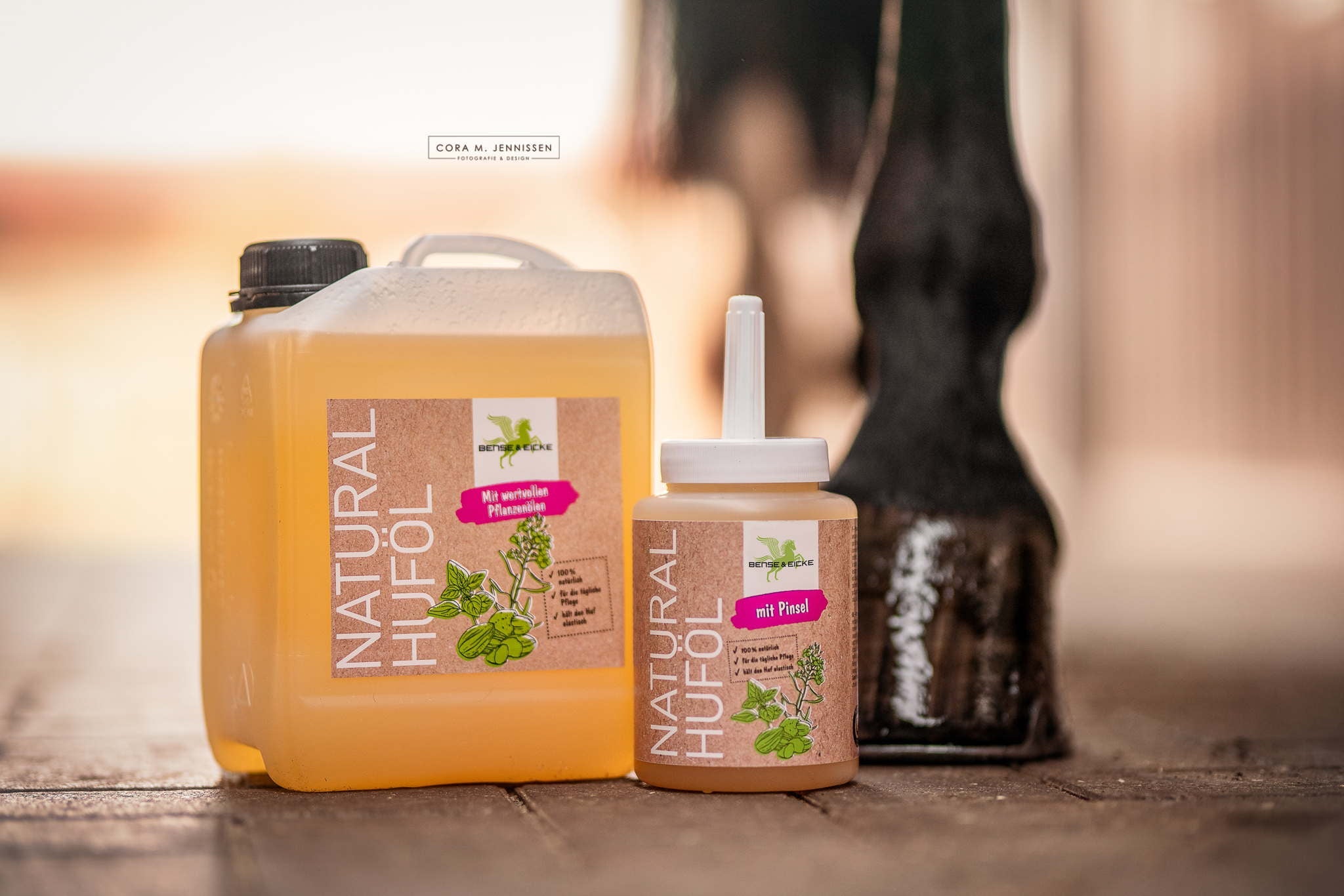 Natural Huföl mit Pinsel - Reitstiefel Kandel - Dein Reitshop