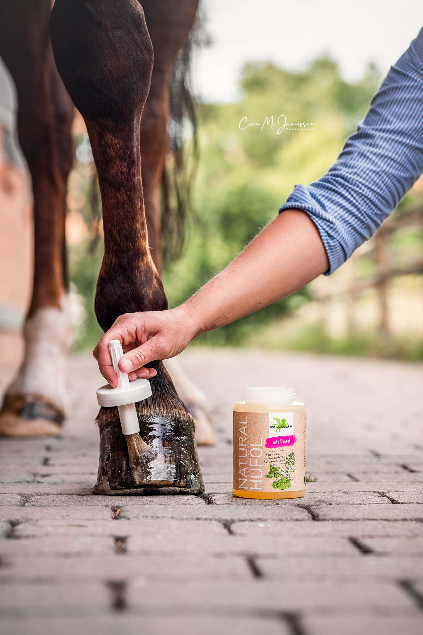 Natural Huföl mit Pinsel - Reitstiefel Kandel - Dein Reitshop