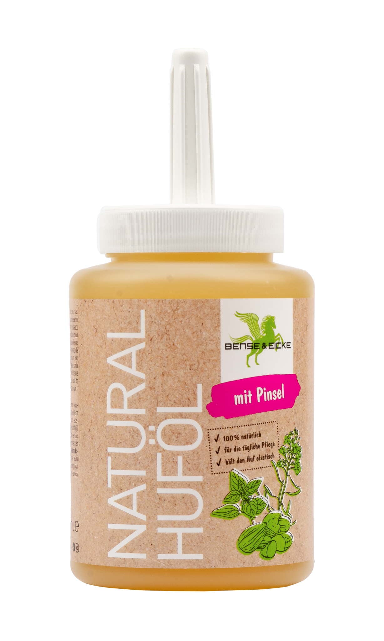 Natural Huföl mit Pinsel - Reitstiefel Kandel - Dein Reitshop