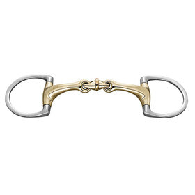 DYNAMIC RS WH ULTRA Gebiss 14mm Doppelt Gebrochen Sensogan mit Ringen  | 4042778 - Reitstiefel Kandel - Dein Reitshop