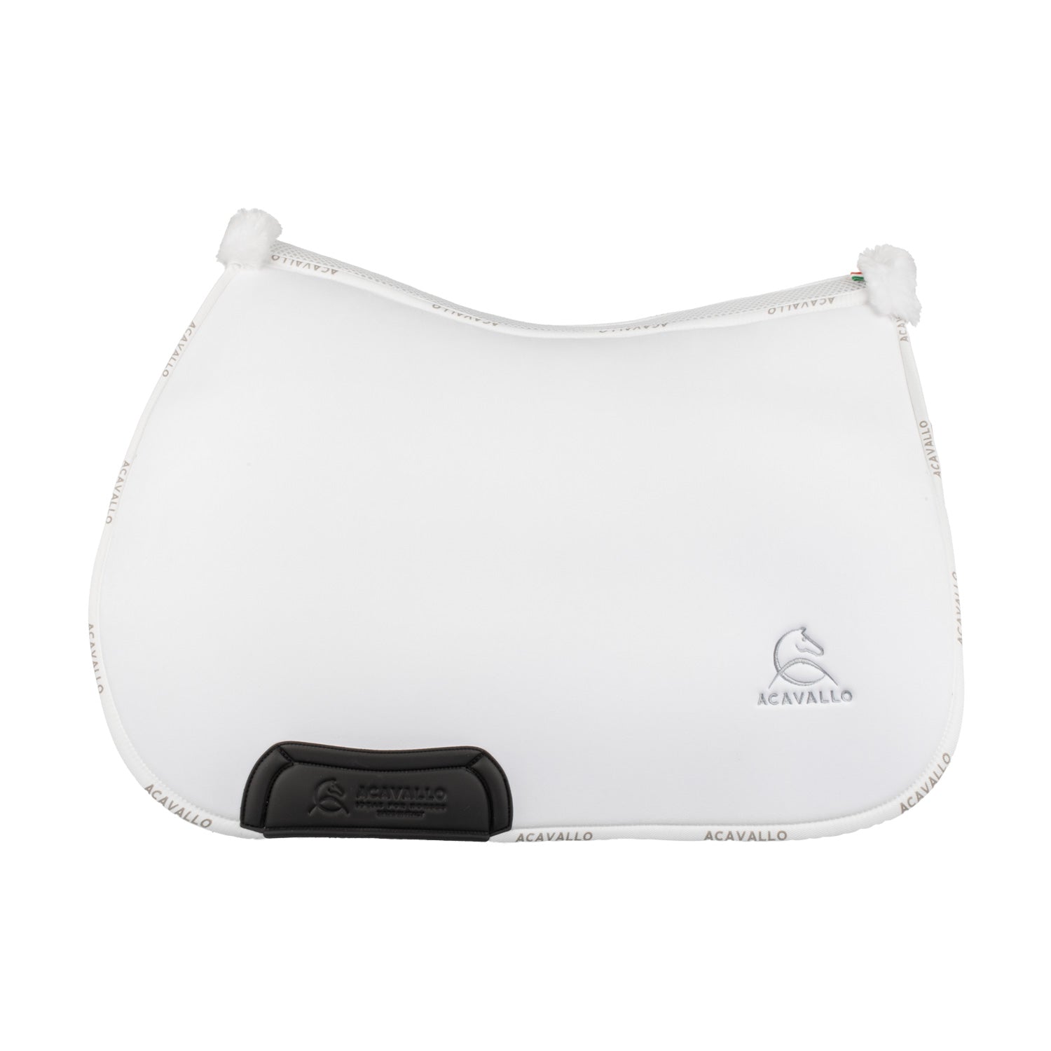 Schabracke Saddle pad JS CW-3DS louvre shaped internal faux sheepskin AC890 - Reitstiefel Kandel - Dein Reitshop