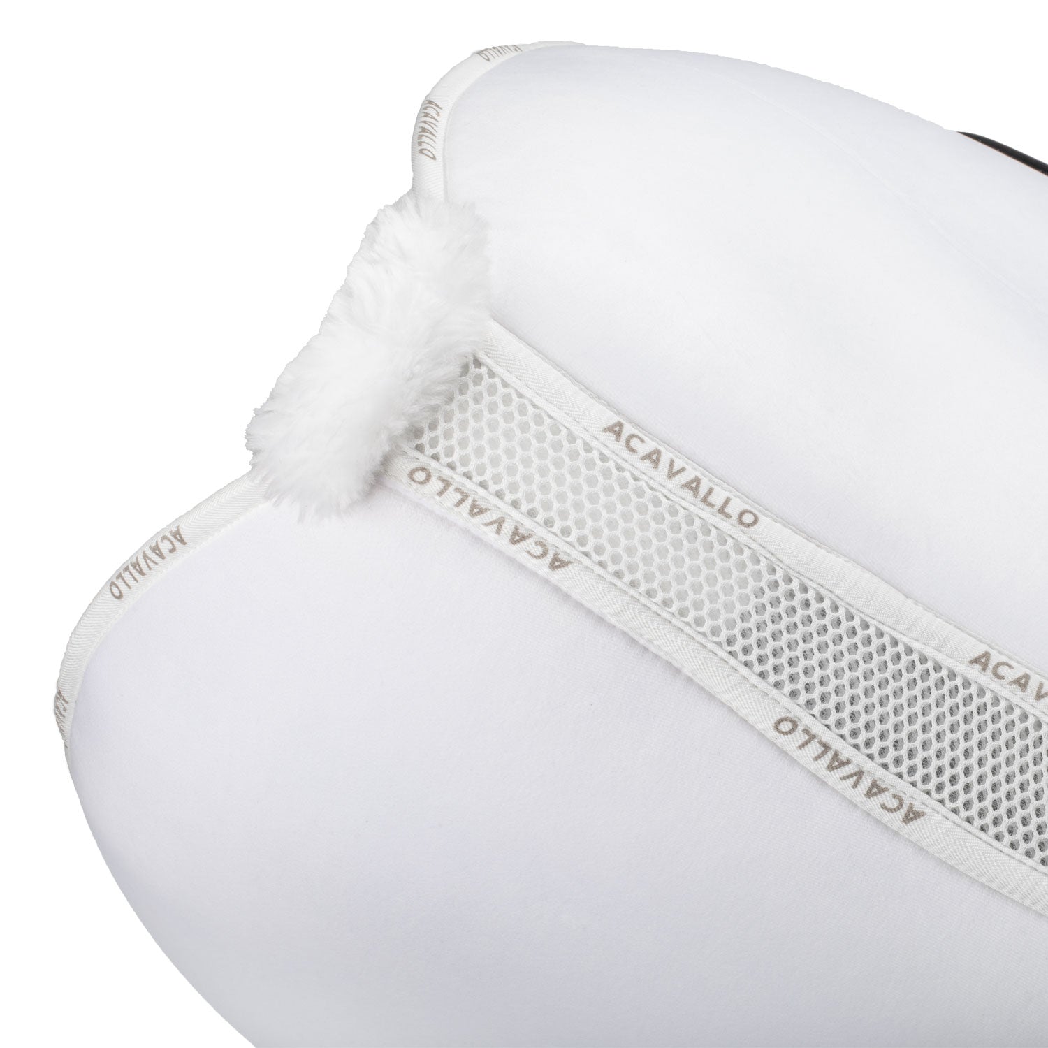 Schabracke Saddle pad JS CW-3DS louvre shaped internal faux sheepskin AC890 - Reitstiefel Kandel - Dein Reitshop