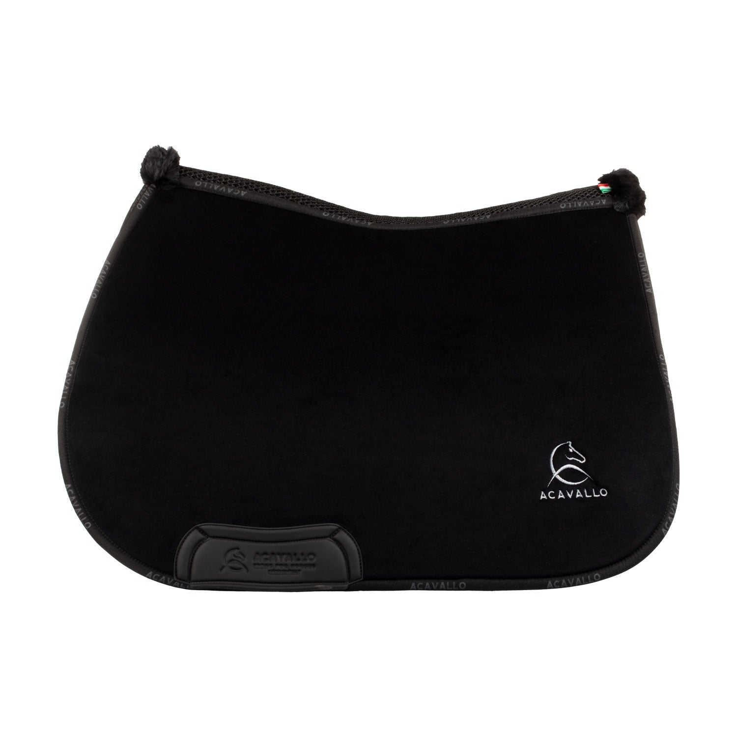 Schabracke Saddle pad JS CW-3DS louvre shaped internal faux sheepskin AC890 - Reitstiefel Kandel - Dein Reitshop