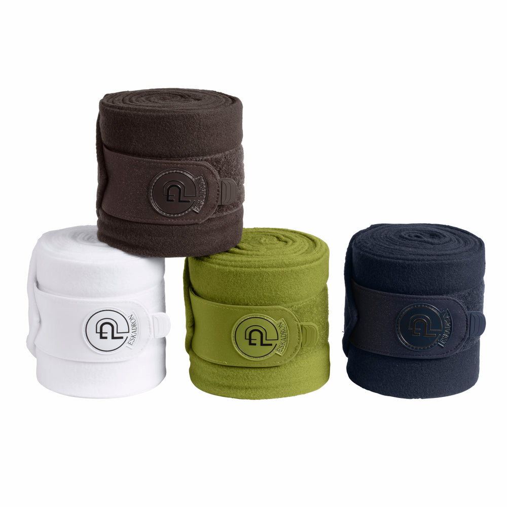Bandagen FLEECE EMBLEM (Platinum 24/25) - Reitstiefel Kandel - Dein Reitshop