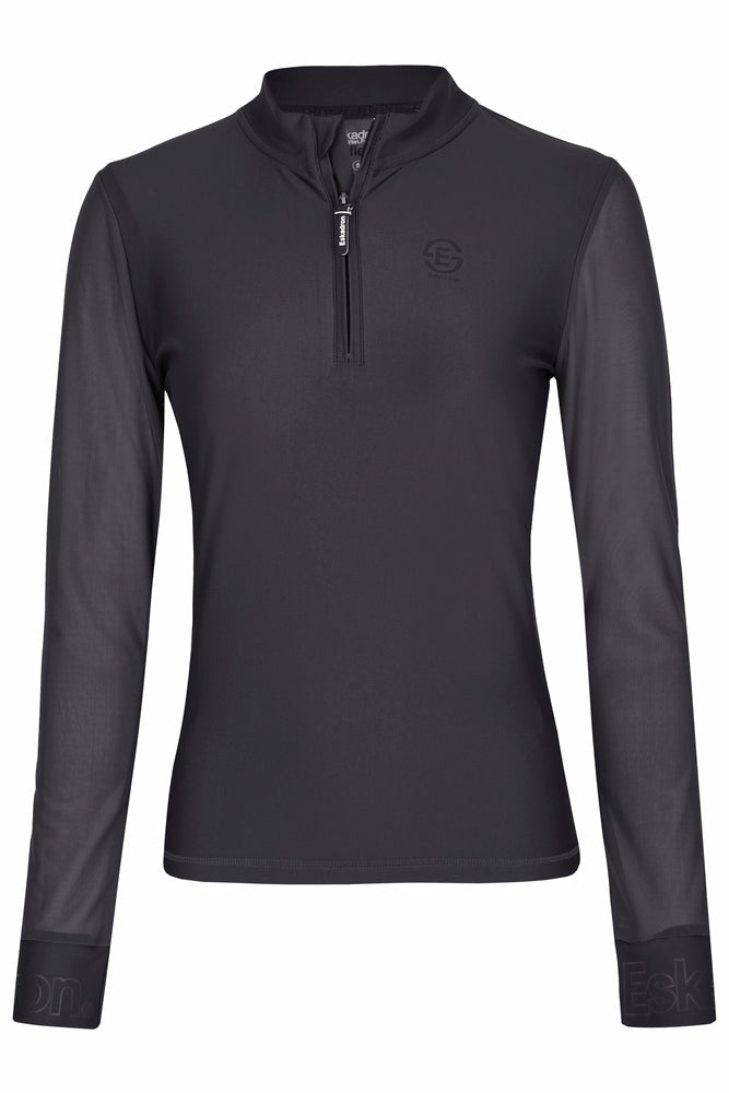 Shirt LONGSLEEVE HALF-ZIP (Reflexx 23) - Reitstiefel Kandel - Dein Reitshop