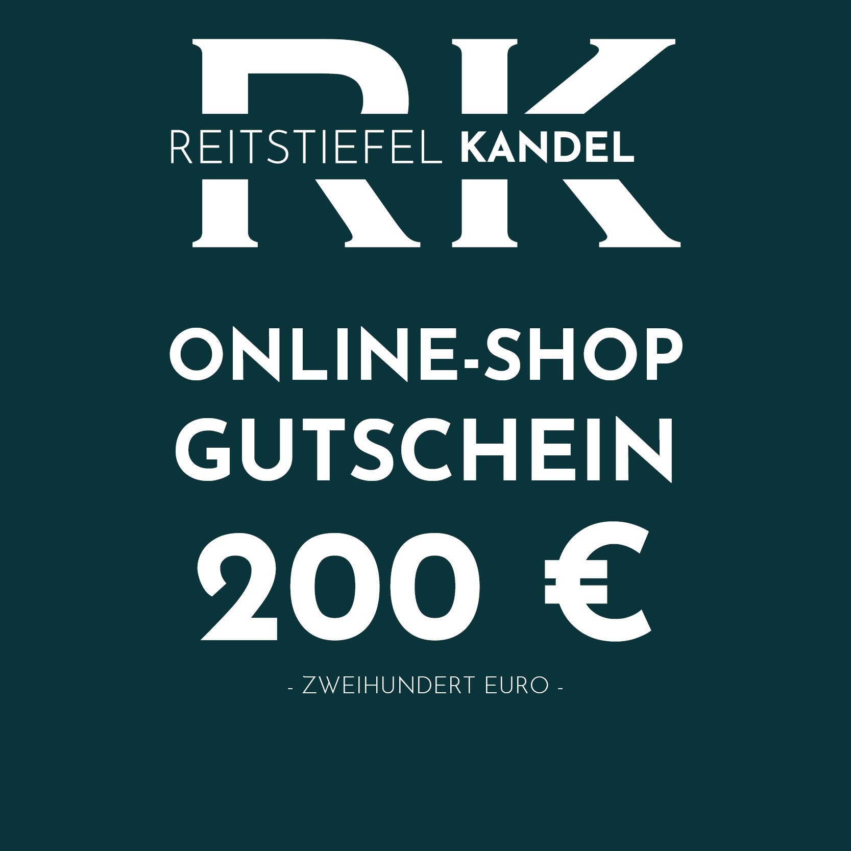 Online-Shop Gutschein - Reitstiefel Kandel - Dein Reitshop