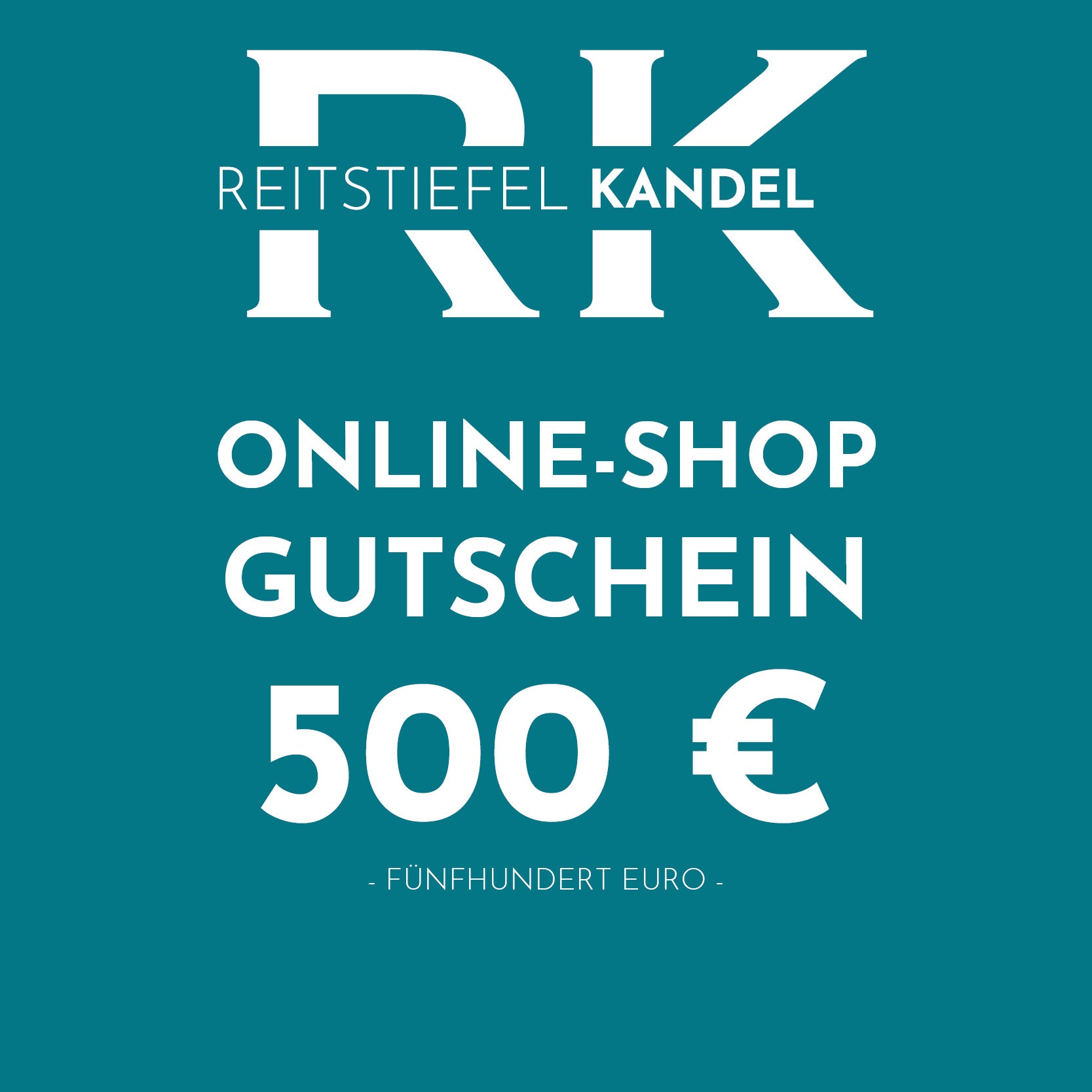 Online-Shop Gutschein - Reitstiefel Kandel - Dein Reitshop