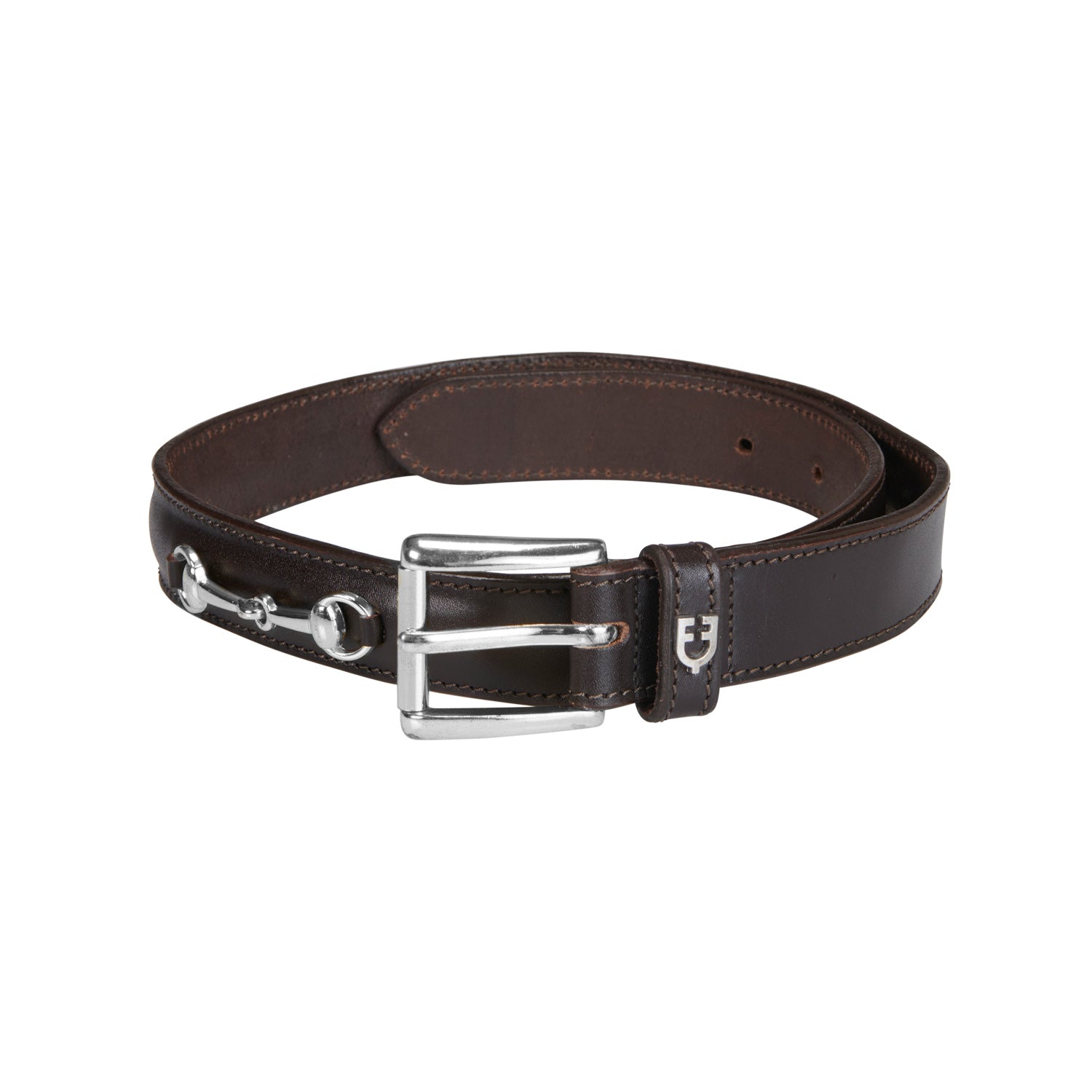 Gürtel Leather Belt With Snaffle Bits - Reitstiefel Kandel - Dein Reitshop