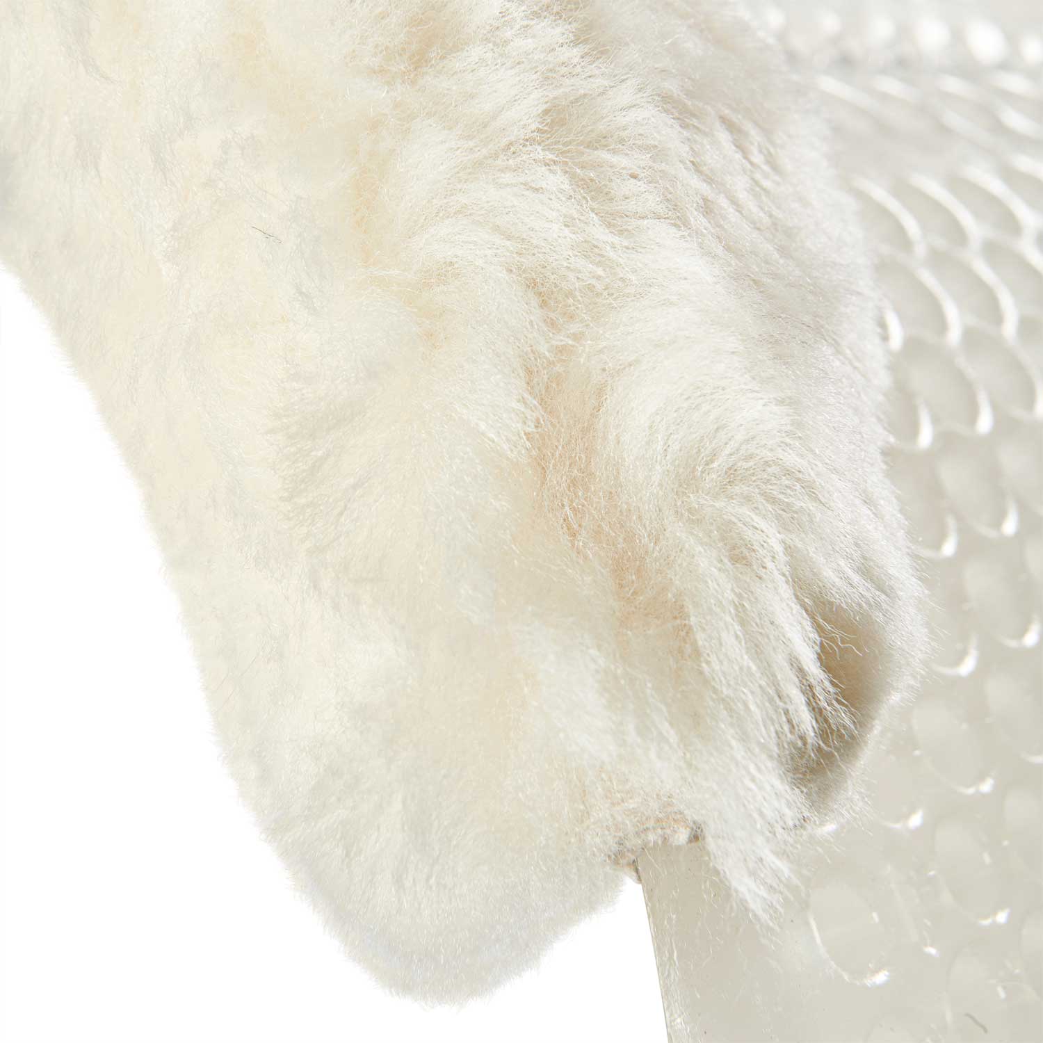 Pad Gel classic pad cut out sheepskin and front riser - Reitstiefel Kandel - Dein Reitshop