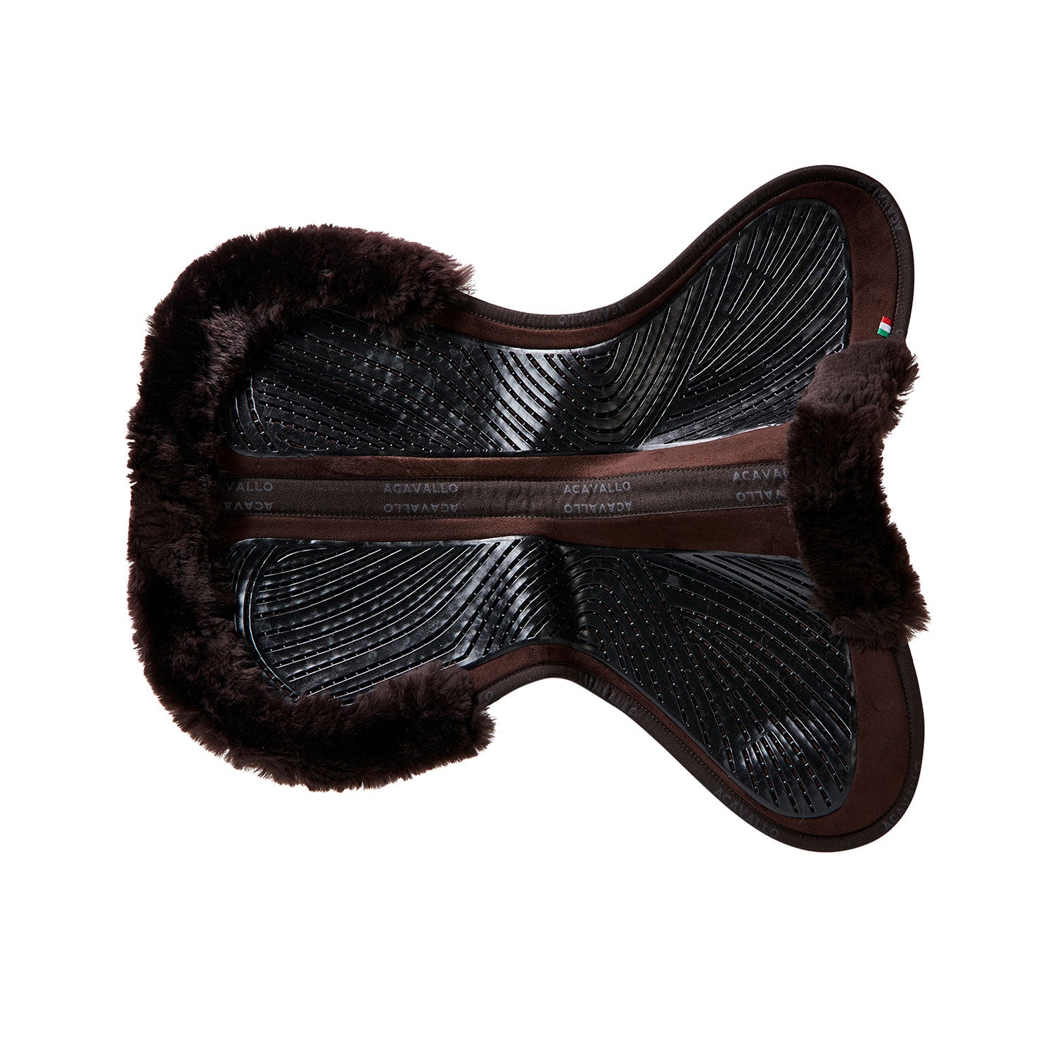Pad Close contact twin sided gel classic pad cut out sheepskin - Reitstiefel Kandel - Dein Reitshop