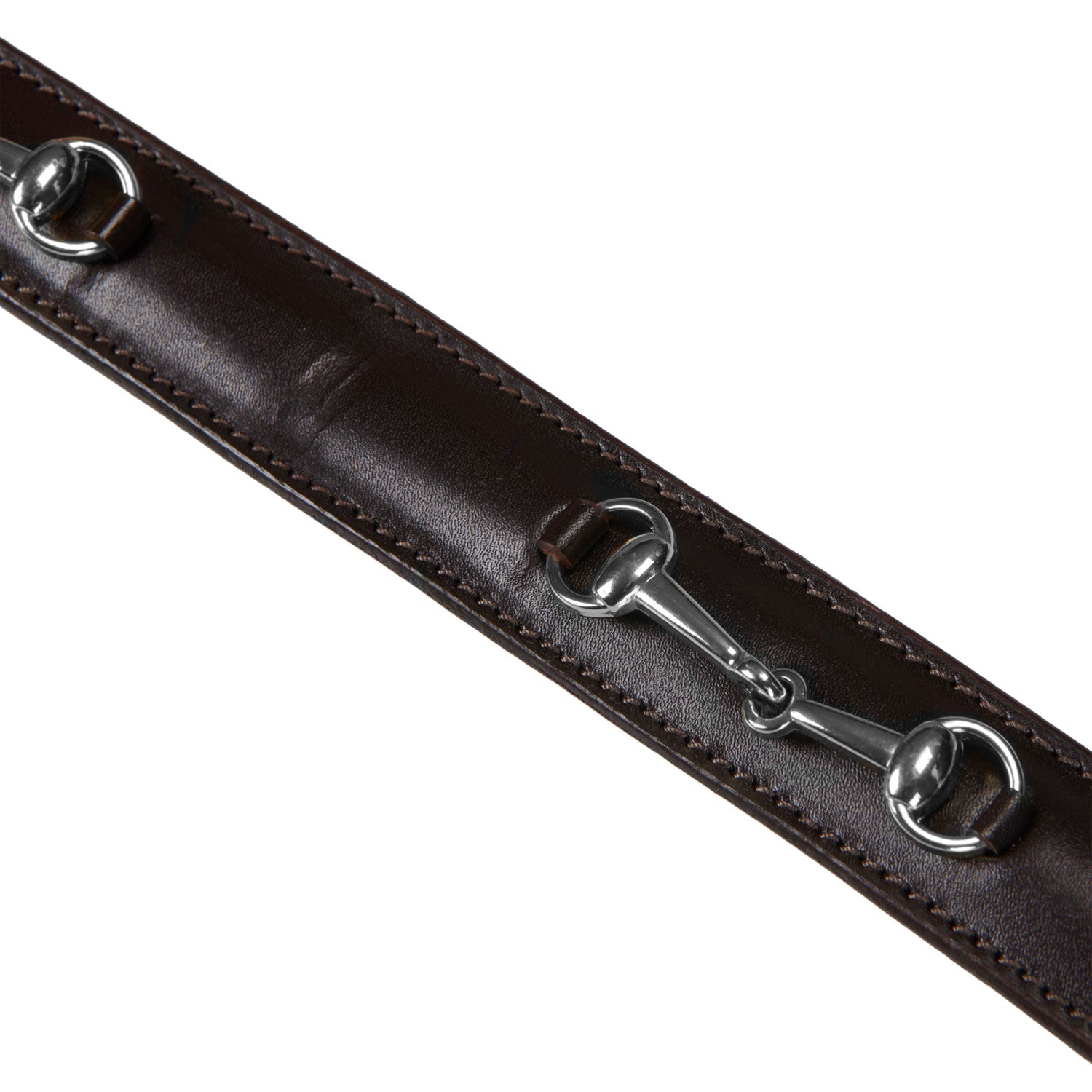 Gürtel Leather Belt With Snaffle Bits - Reitstiefel Kandel - Dein Reitshop