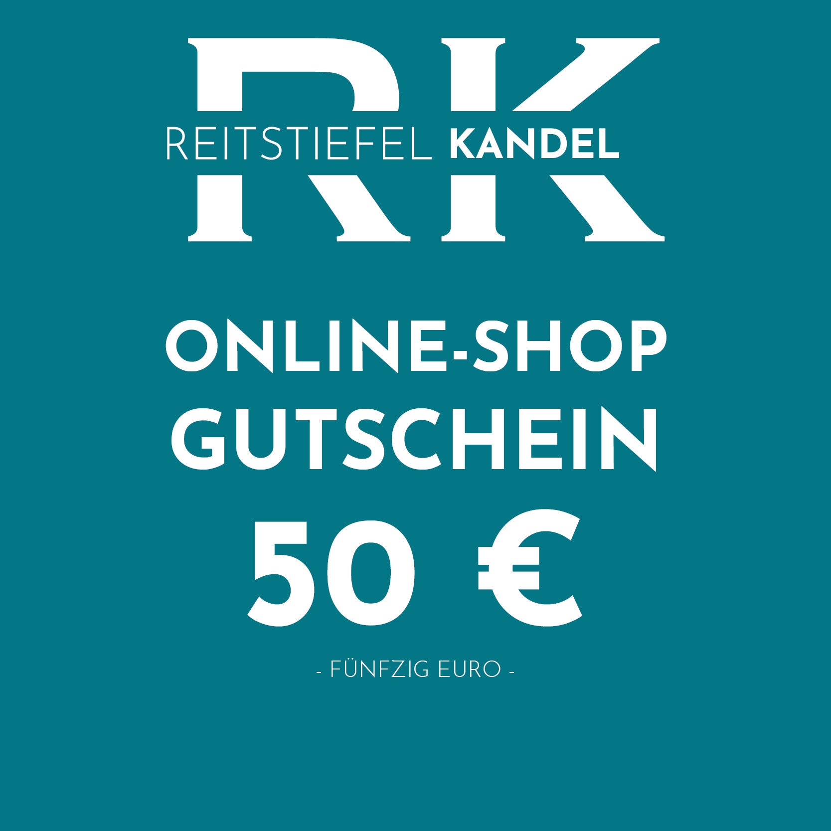 Online-Shop Gutschein - Reitstiefel Kandel