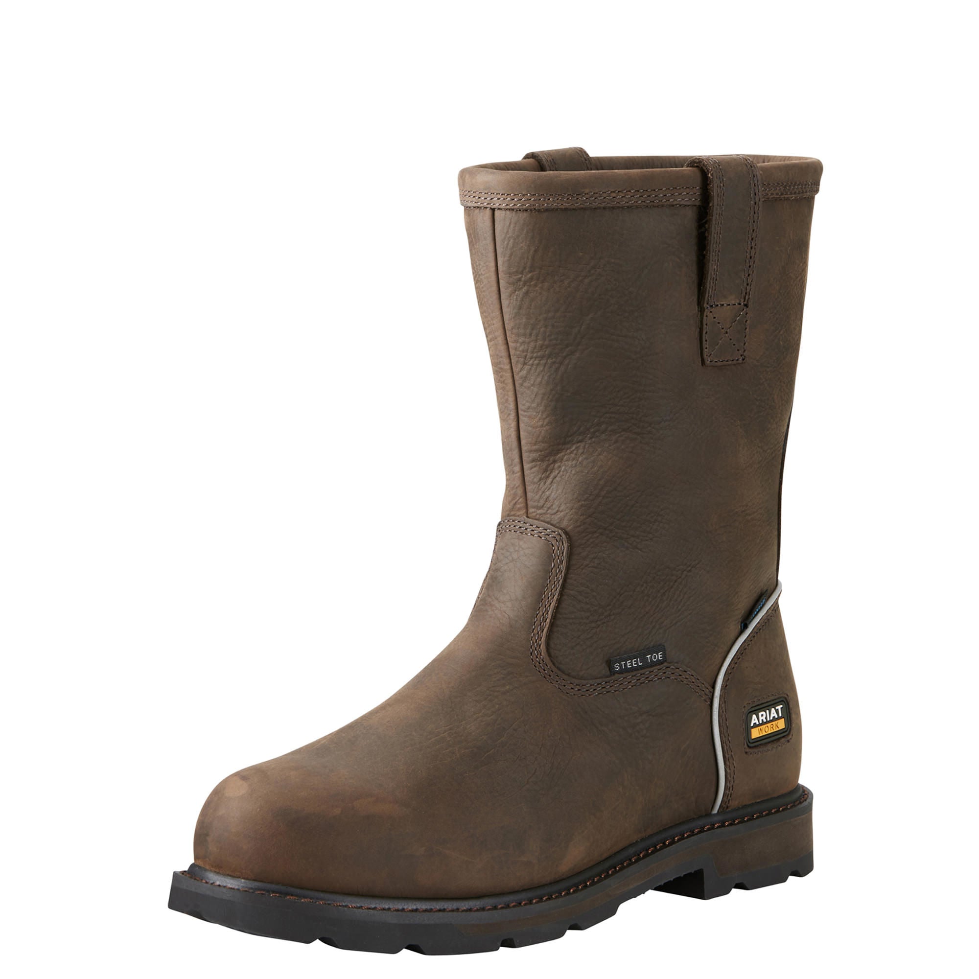 MNS Groundbreaker H2O Waterproof Steel Toe Work Brown Brown