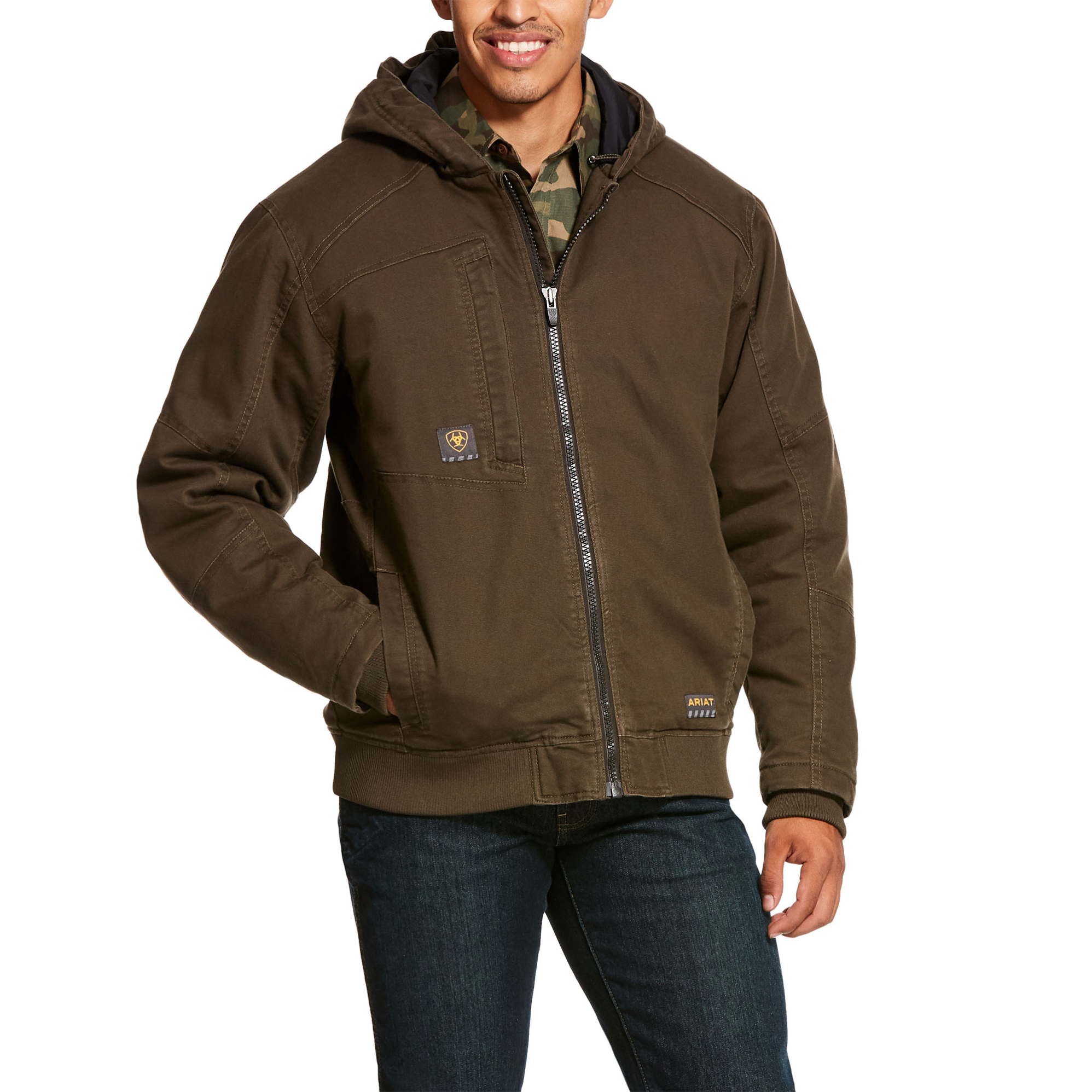 Jacket MNS Rebar Washed Duracanvas Insulated Jacket Wren | 10027860