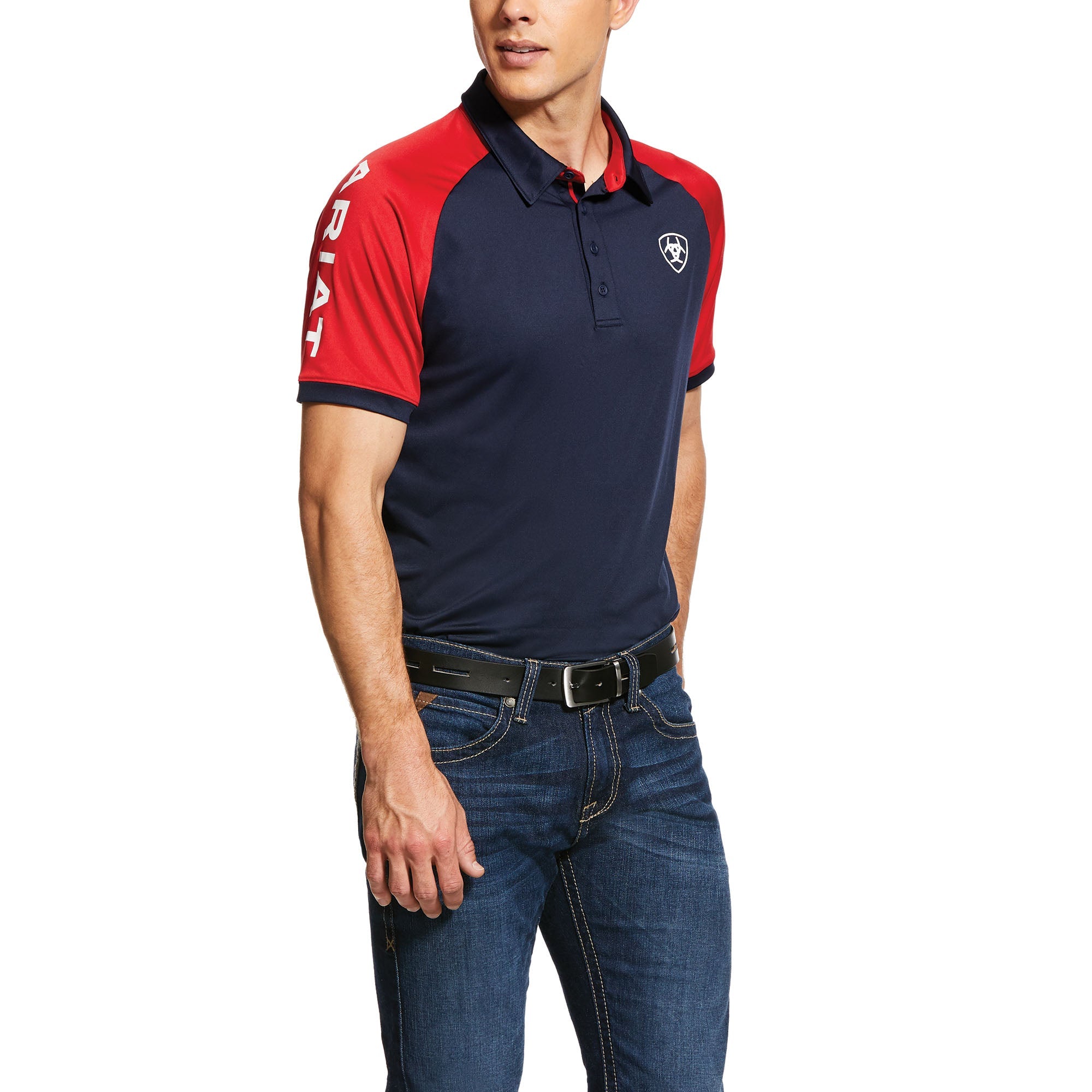 Shirt à manches courtes MNS Team 3.0 Polo navy | 10030355