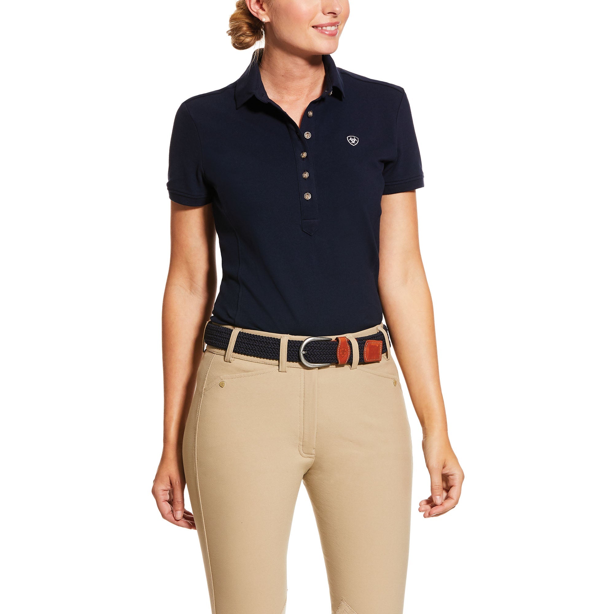 Camicia a maniche corte WMS Prix 2.0 Polo navy | 10030396