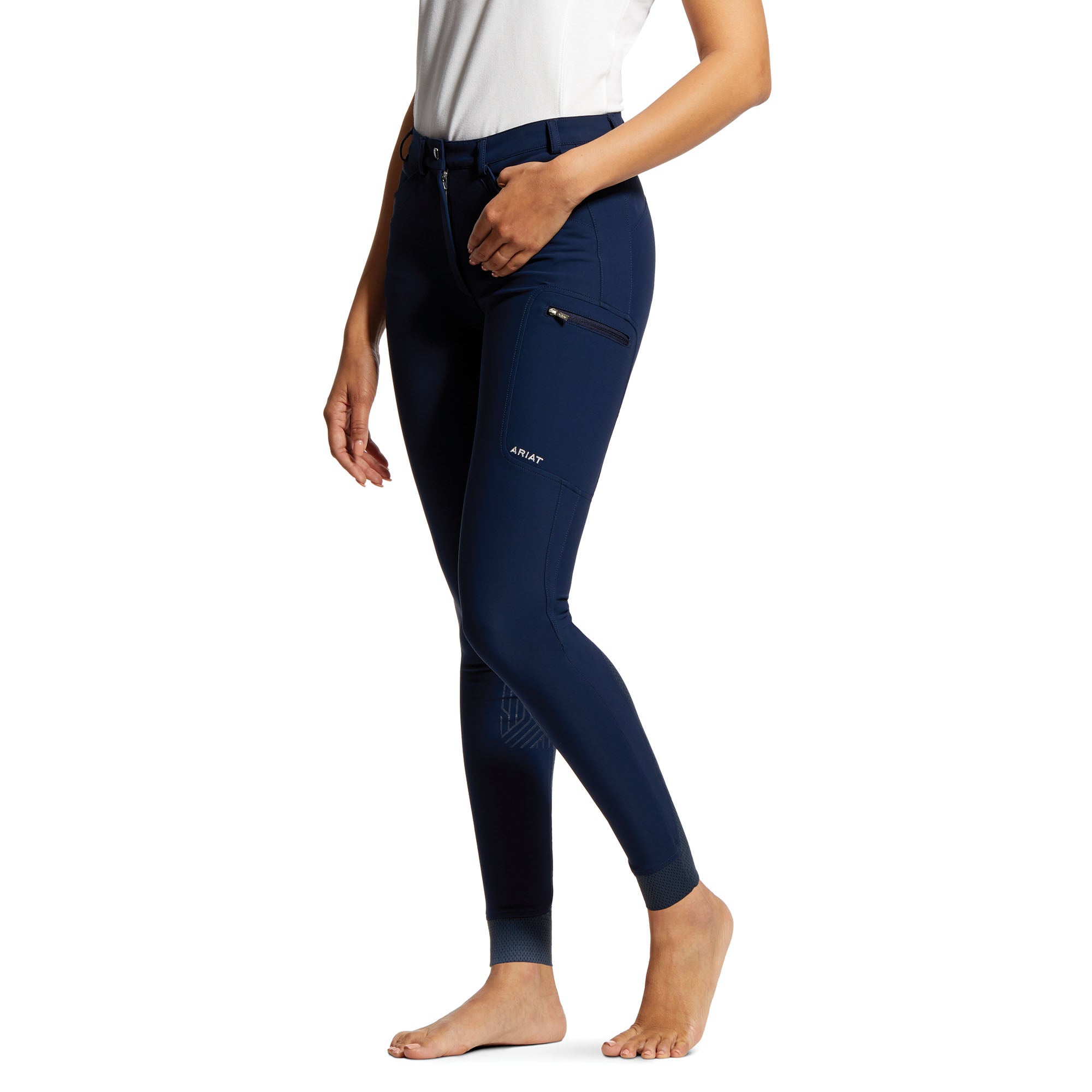 Grip breeches WMS Triton Grip Knee Patch Breech navy | 10030538