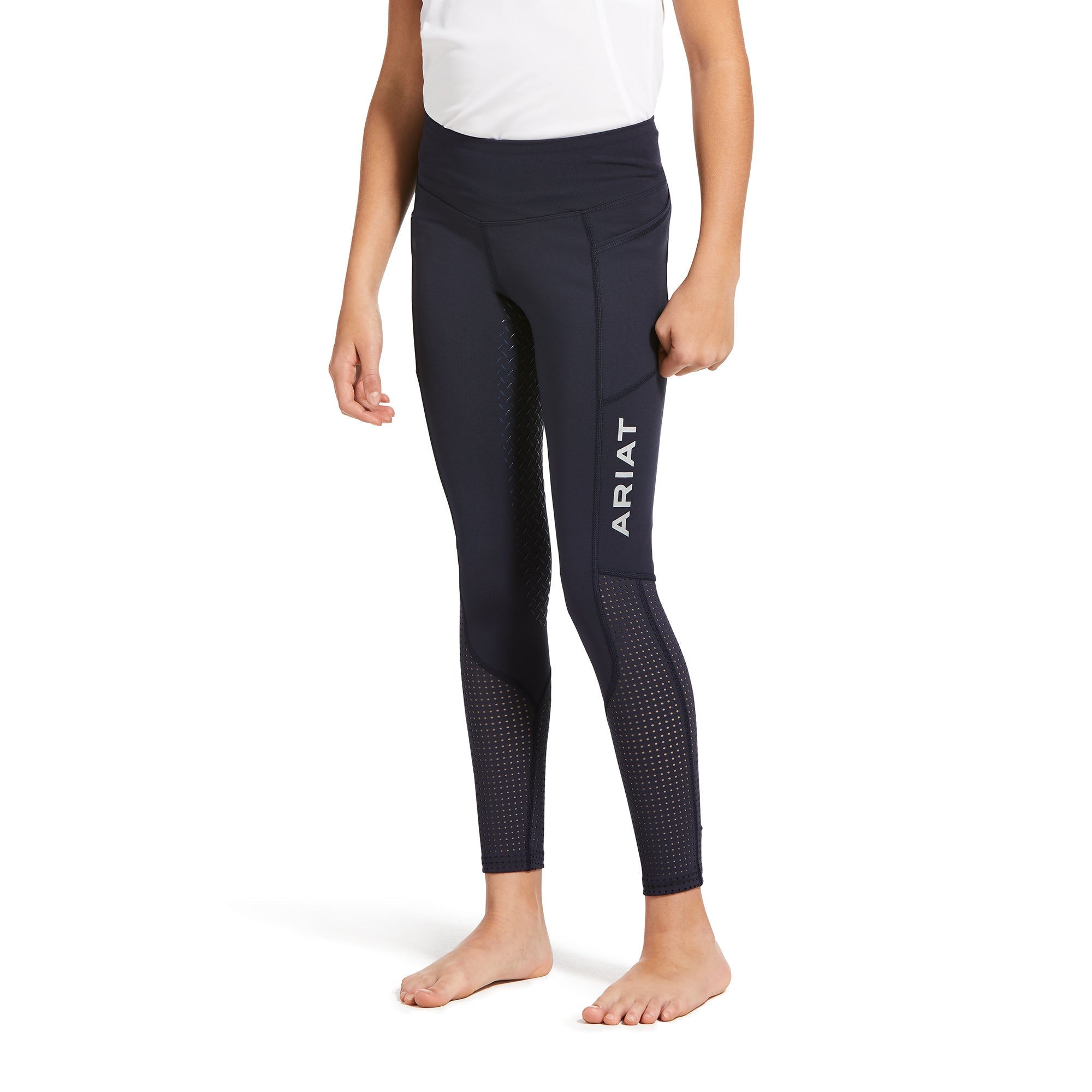 Riding leggings YTH Eos Full Seat Tight navy | 10033251