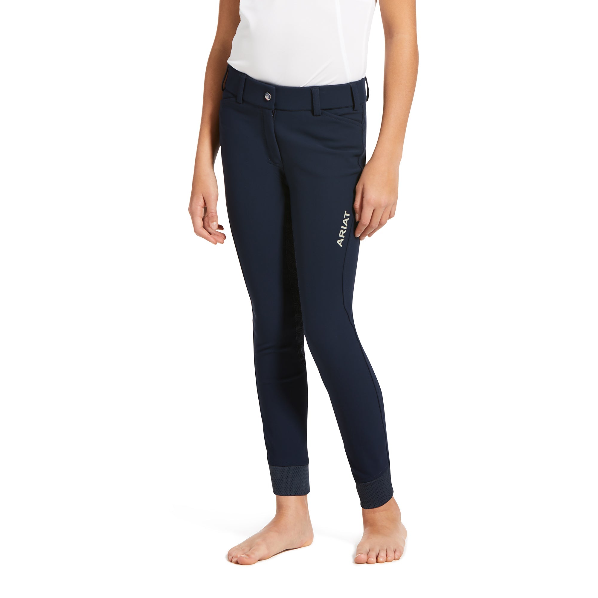 Grip breeches YTH Tri Factor Grip Full Seat Breech navy | 10033313