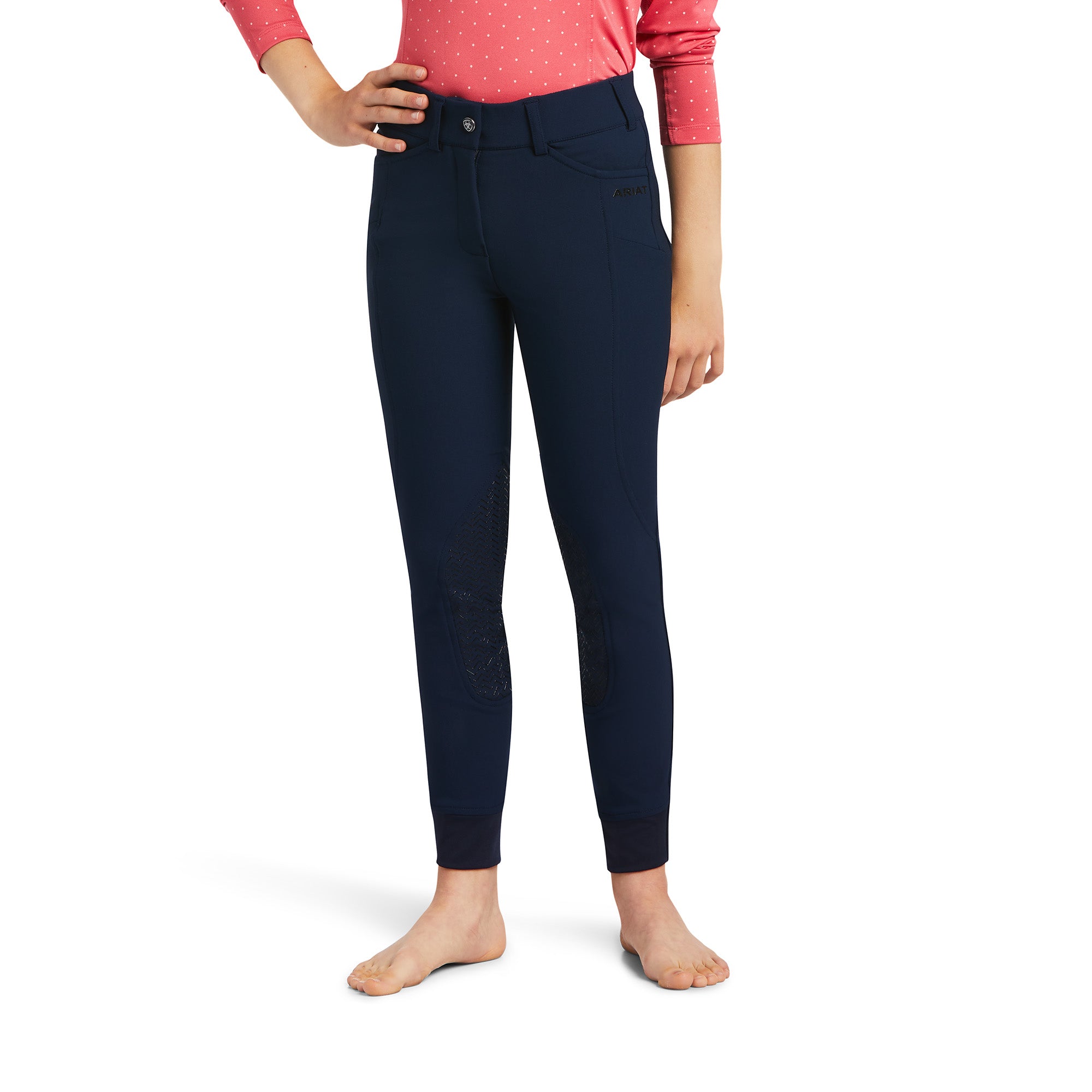 Grip breeches YTH Prelude Knee Patch Breech navy | 10039865