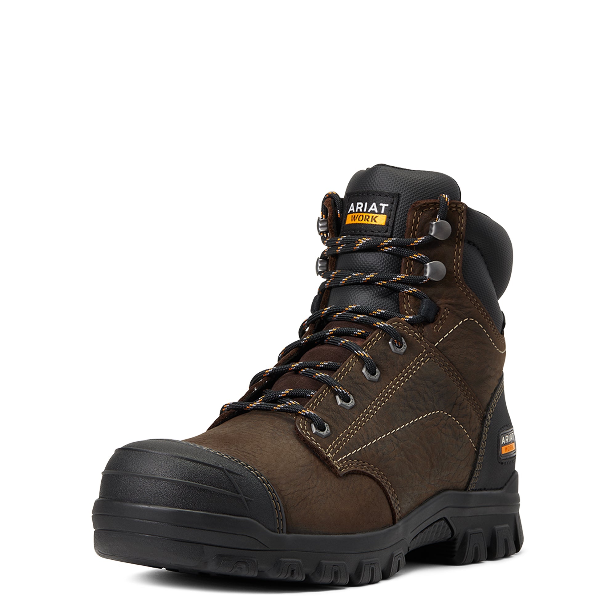 Stiefeltte WMS Treadfast 6" Waterproof Steel Toe Work Boot dark brown | 10040405