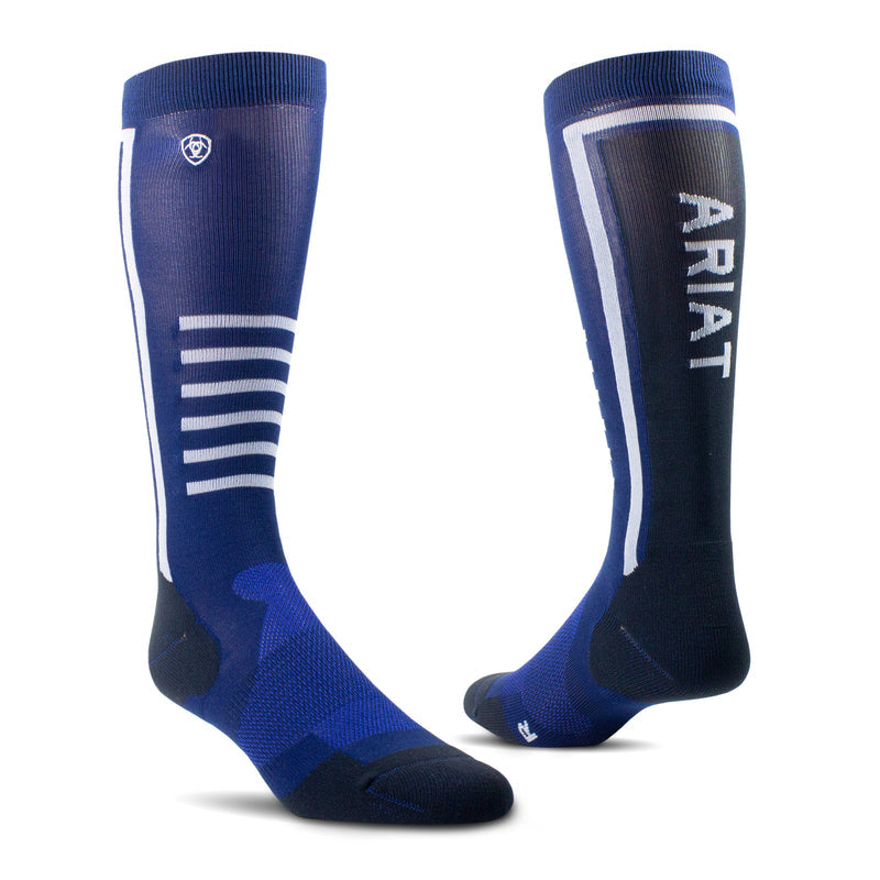 Socken ADT AriatTEK Slimline Performance Socks estate blue/black | 10041197