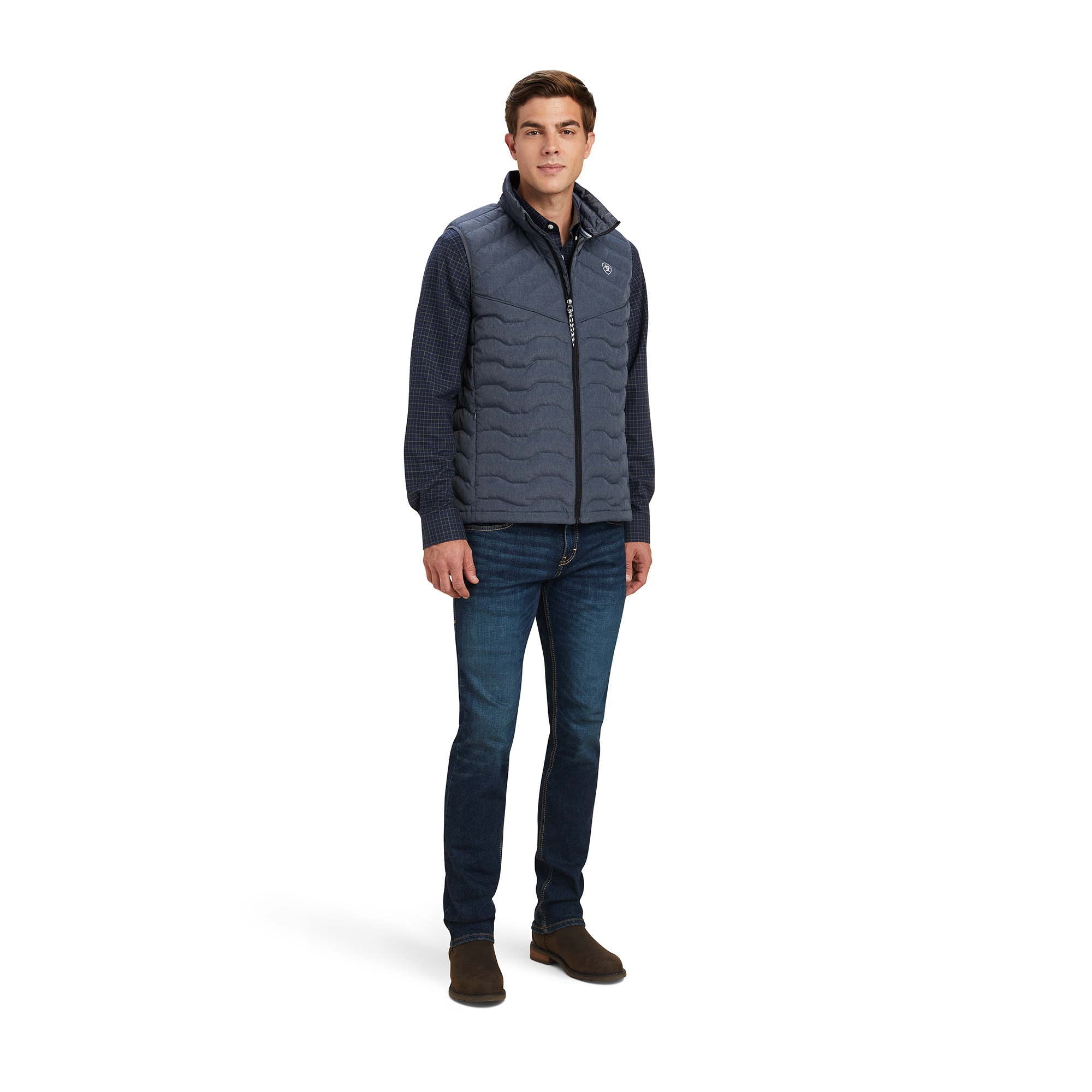 MNS Ideal Down gilet carbone Heather