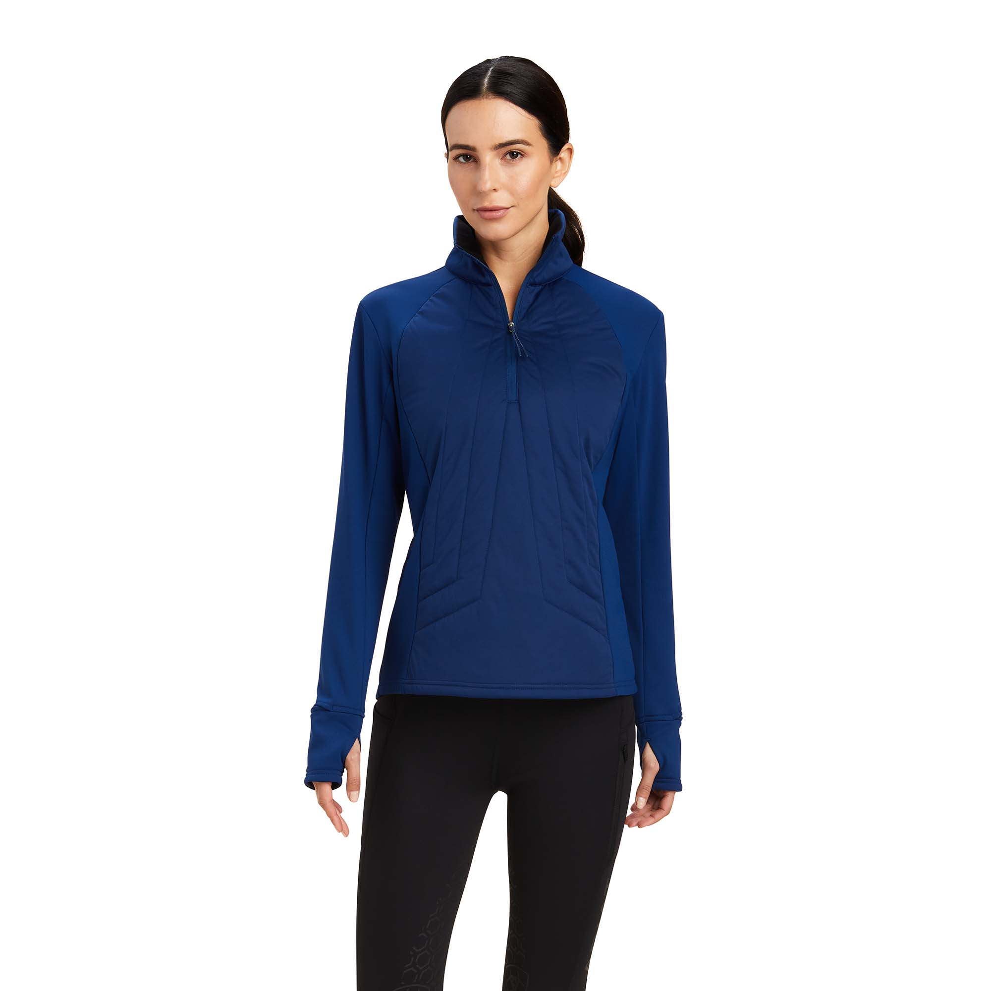 Pullover WMS Venture 1/2 Zip Sweatshirt estate blue | 10041396