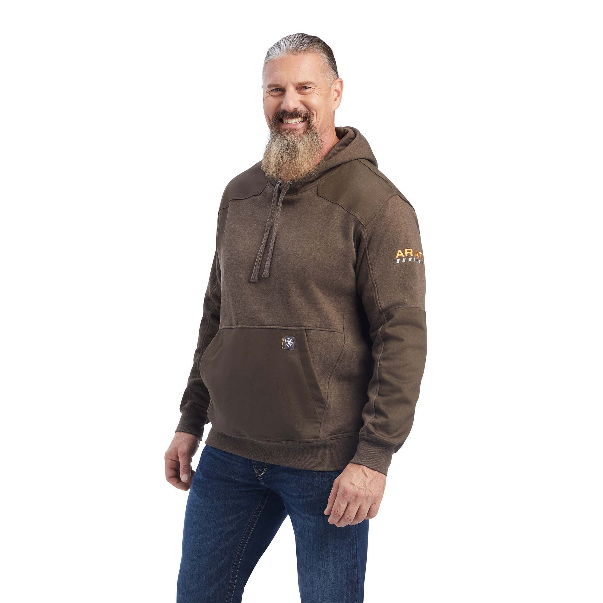 Sudadera con capucha MNS Workman Duracanvas Hoodie Wren Heather | 10041500