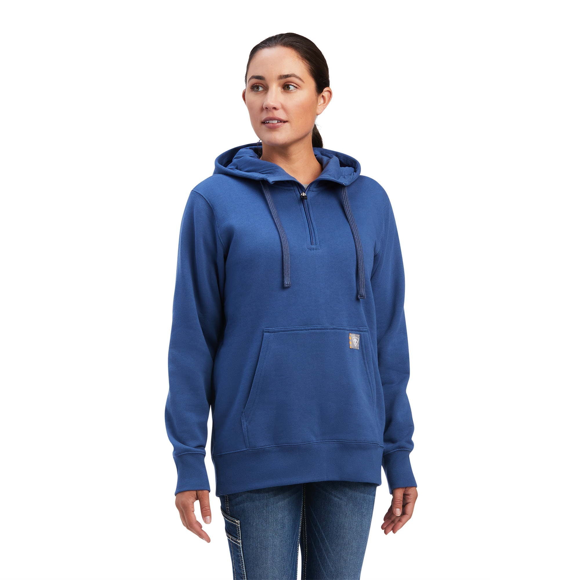 Hoodie WMS Rebar Skill Set 1/2 Zip Hoodie True Navy | 10041597