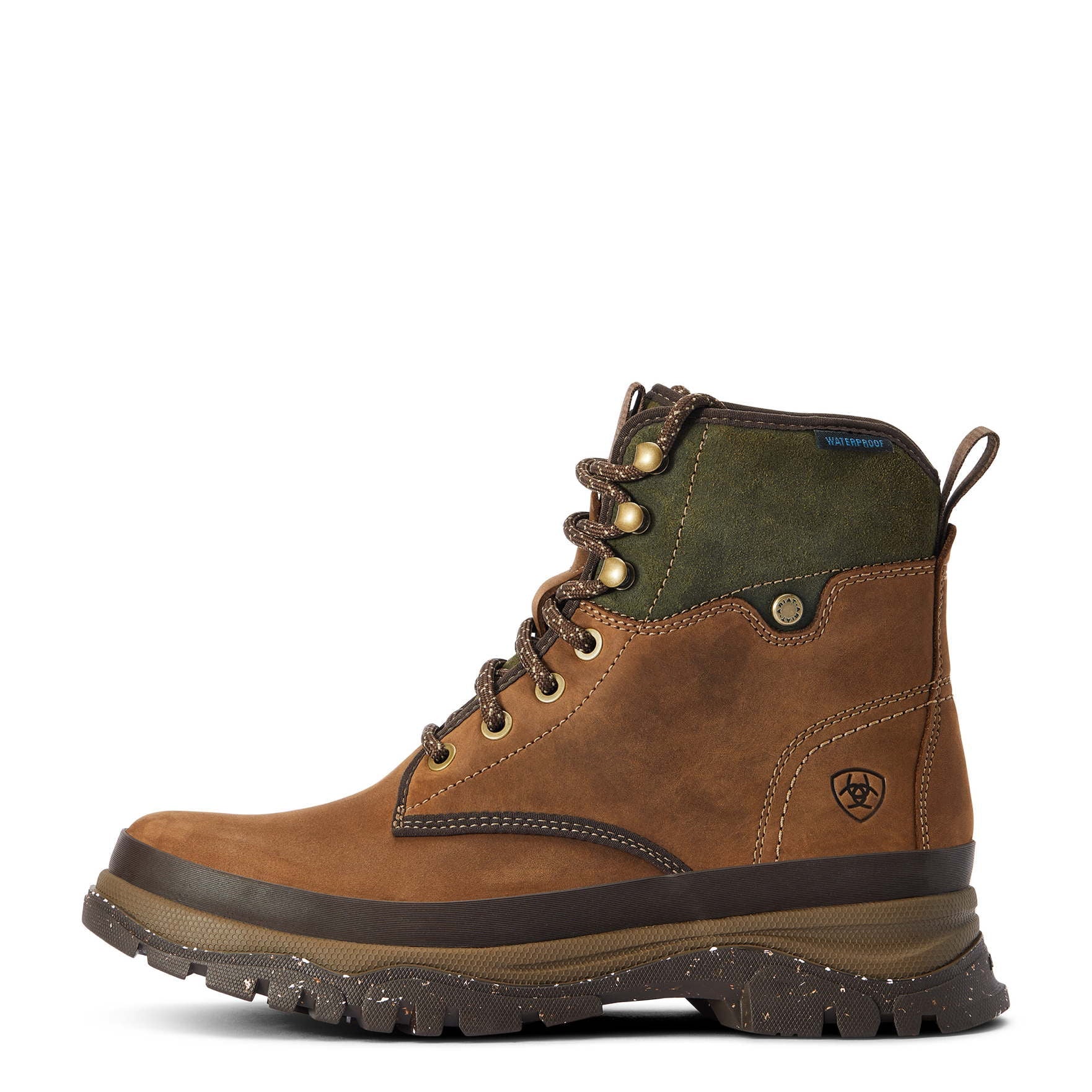 Boots WMS MORESBY WATERPROOF BOOT Oily Distressed Brown/Olive - Reitstiefel Kandel - Dein Reitshop