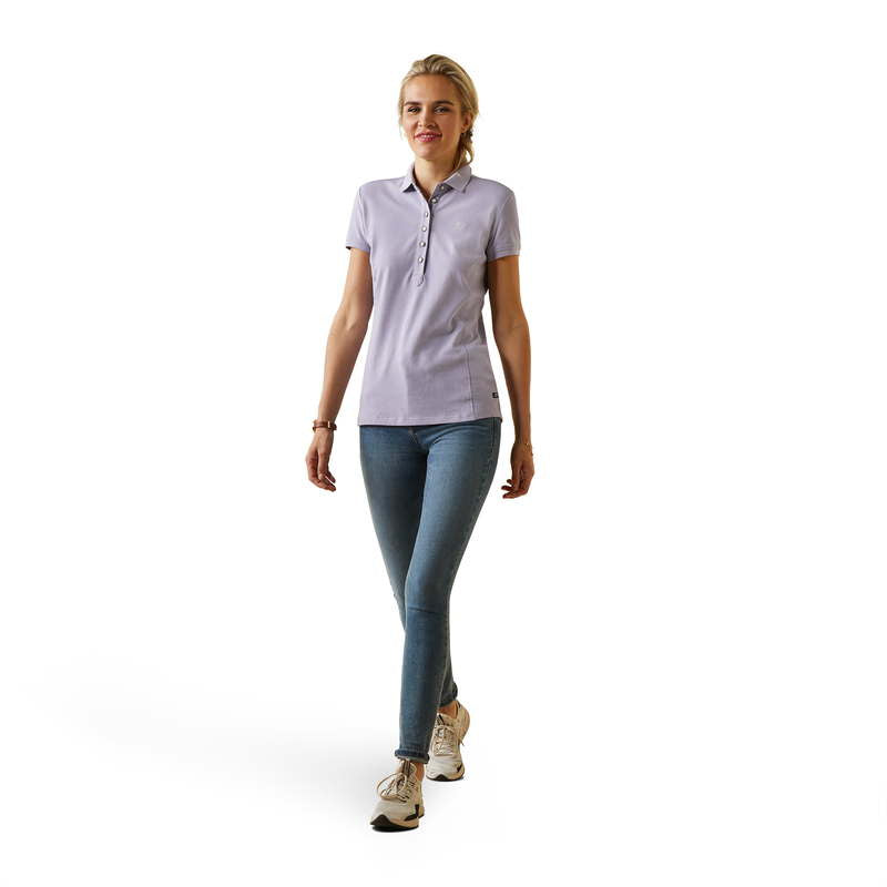 Kurzarm Shirt WMS Prix 2.0 Polo heirloom lilac | 10043612