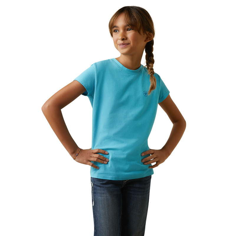 Kurzarm Shirt YTH Varsity Camo T-Shirt maui blue | 10043735