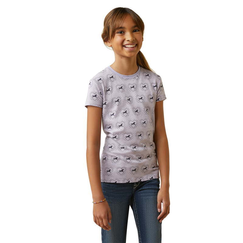 Shirt a braccio corto Yth So Love T-shirt Mezzo drop Heather Grey | 10043736