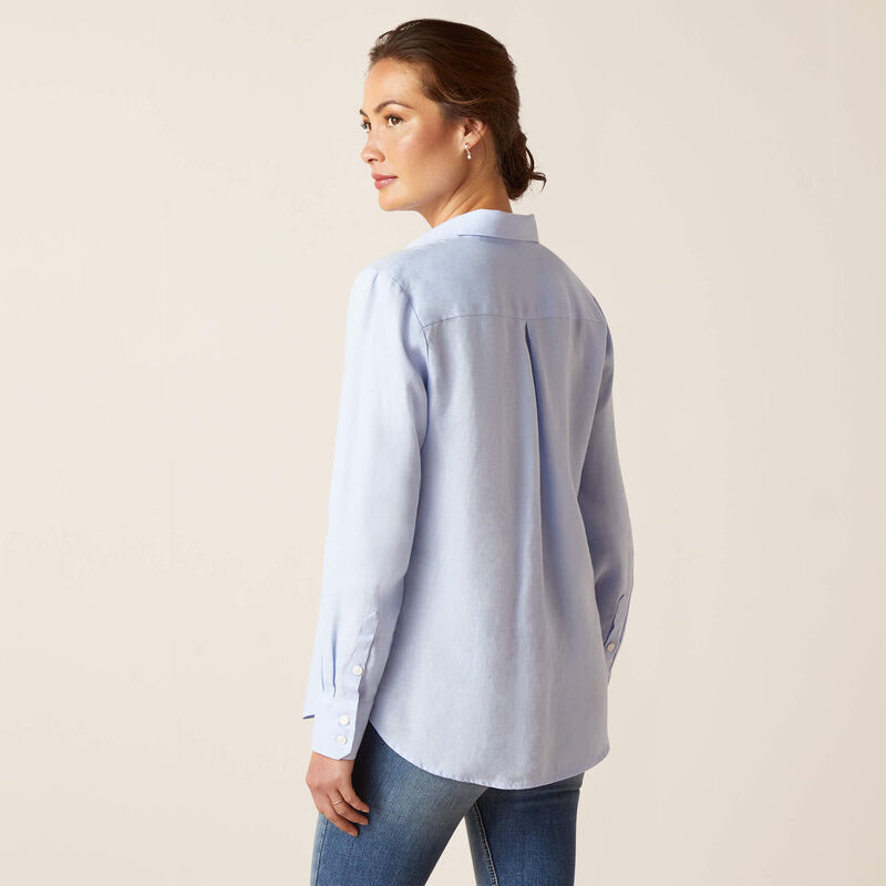 Bluse WMS Cazadero   Blouse chambray blue | 10049061