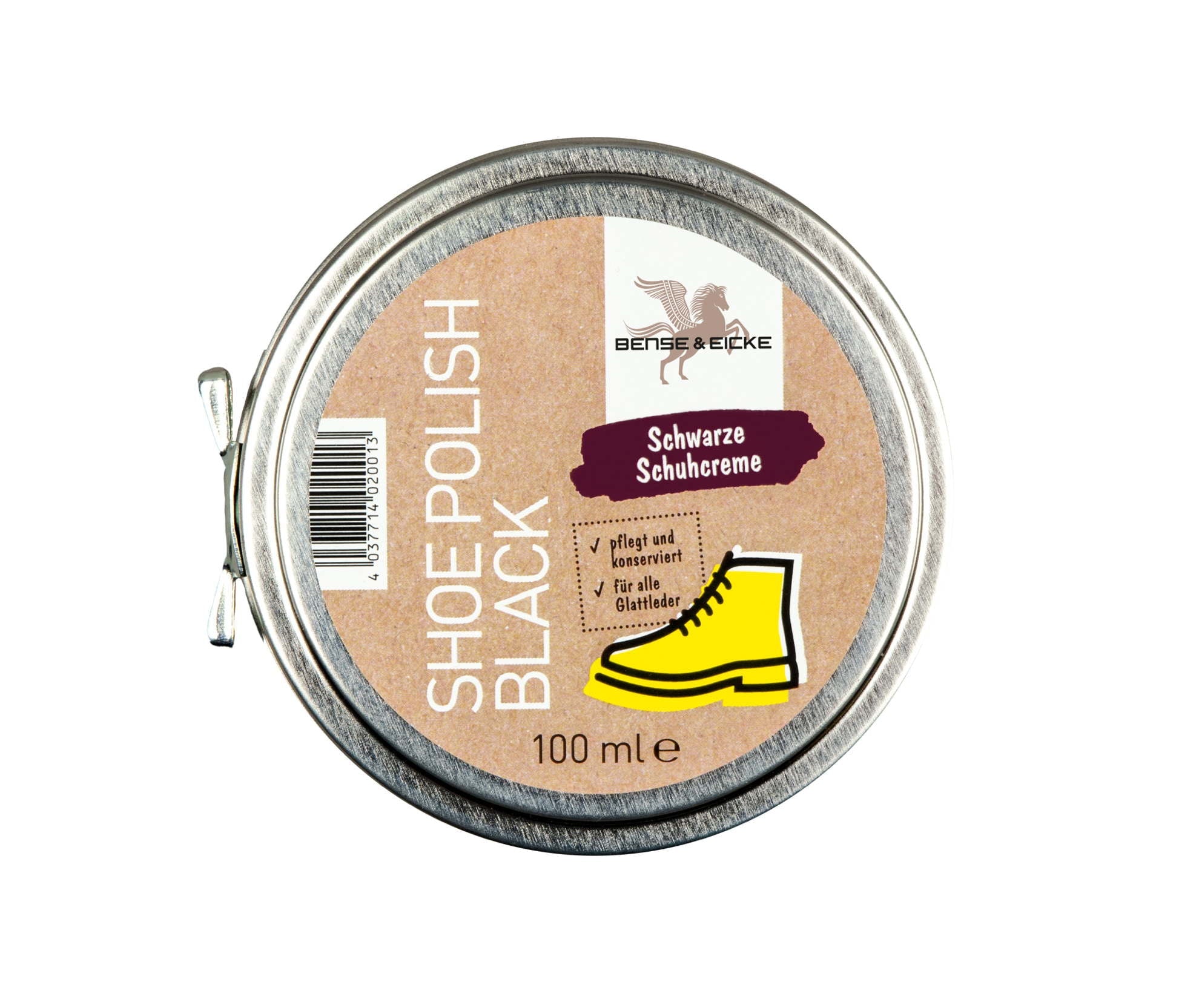 Schoenencrème schoen Pools zwart