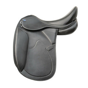 Romulus doubled dressage saddle