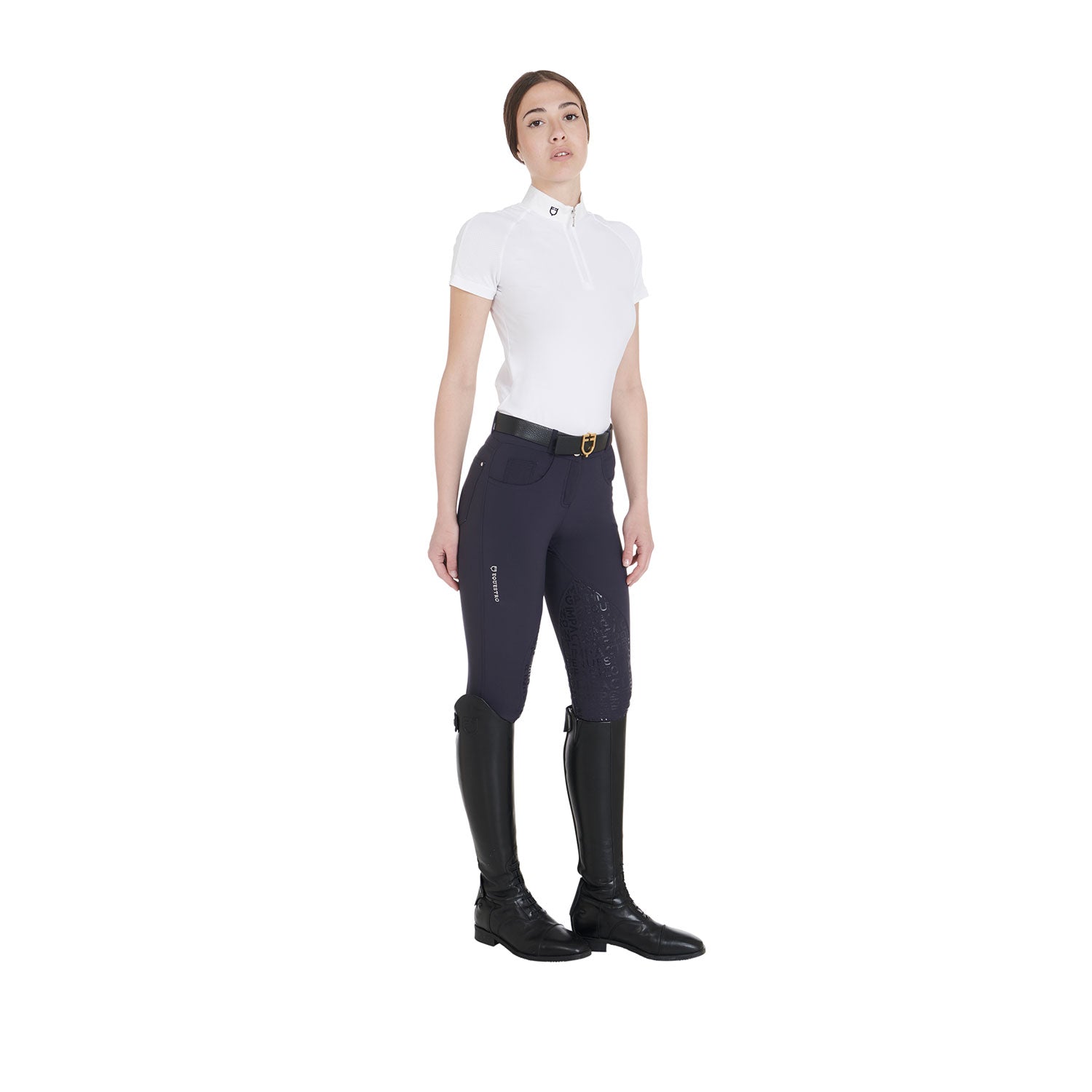 Grip Reithose Women'S Knee Grip Breeches In Technical Fabric