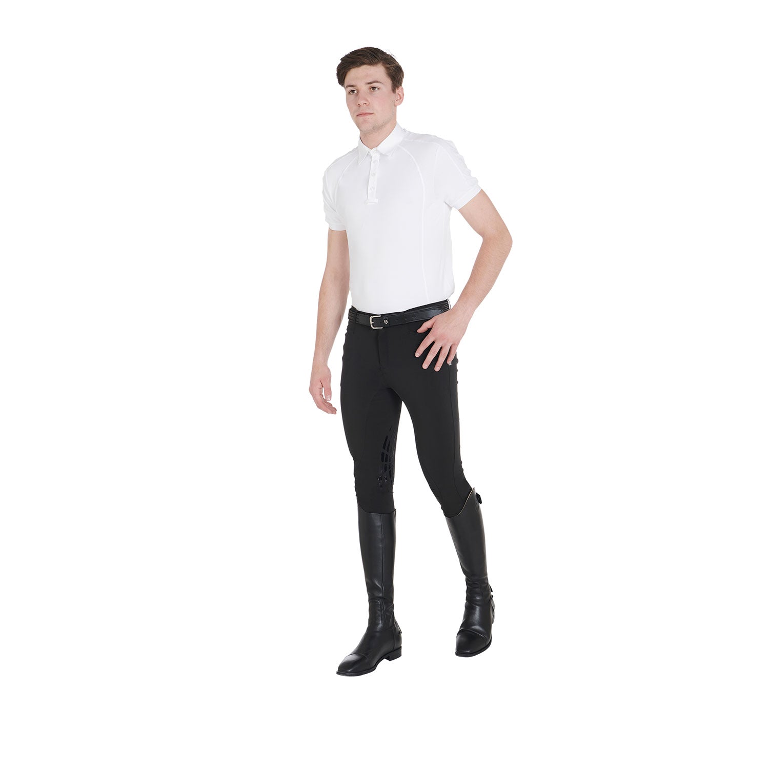 Grip Reithose Men'S Knee Grip Breeches In Technical Fabric