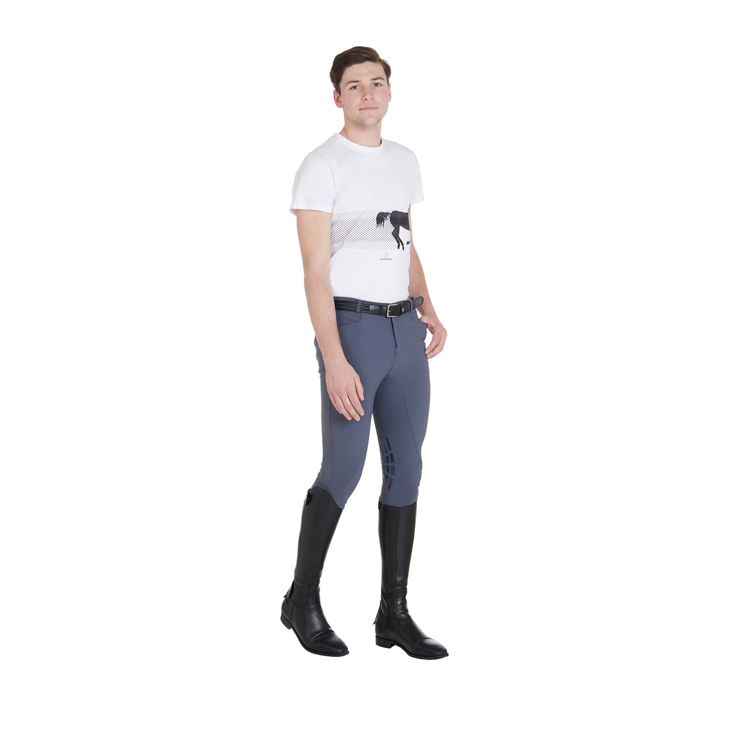 Grip Reithose Men'S Knee Grip Breeches In Technical Fabric