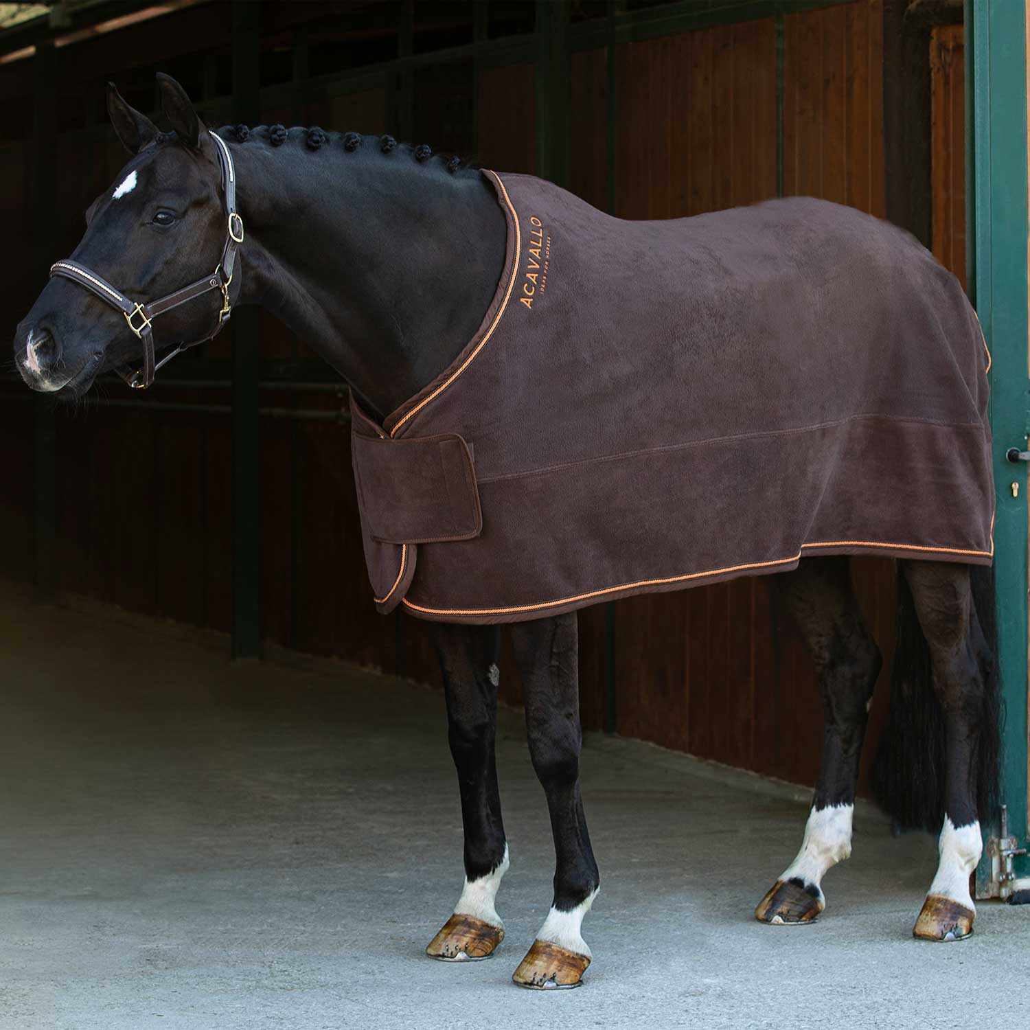 Abschwitzdecek Fleece stable rug 800g AC632