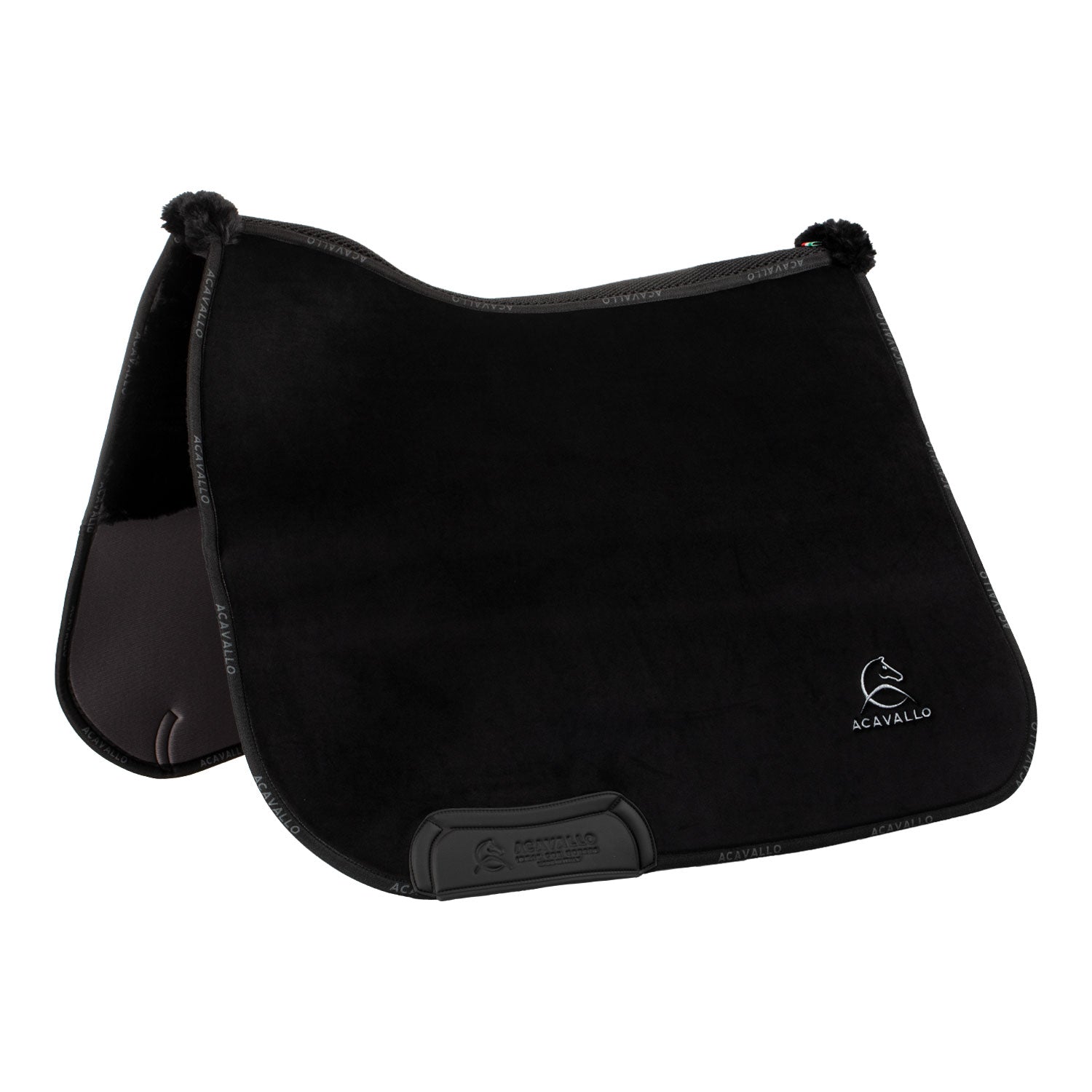 Schabracke Saddle pad DS CW-3DS louvre shaped internal faux sheepskin AC891