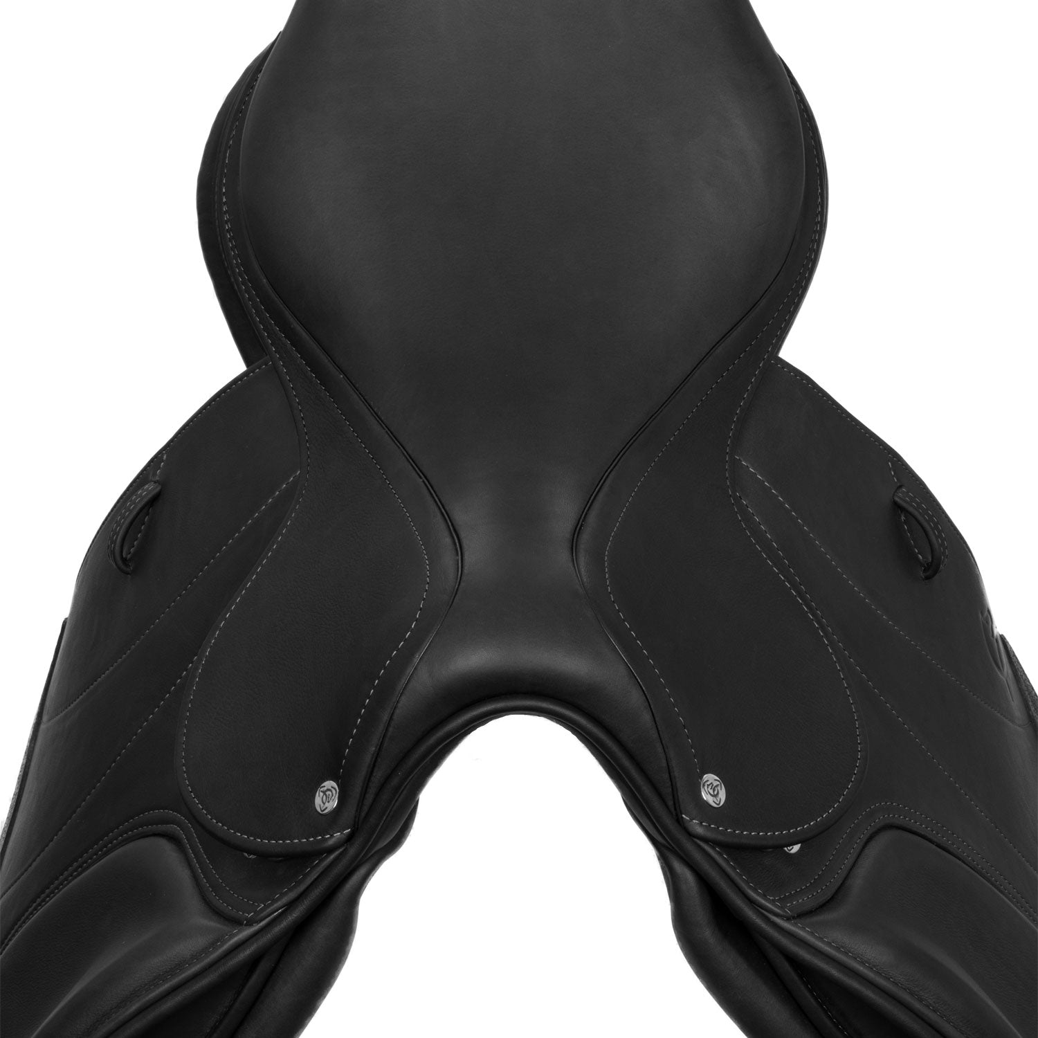 Springsattel Roma Jumping Saddle Wooden Tree Hammed Leather AC9182S