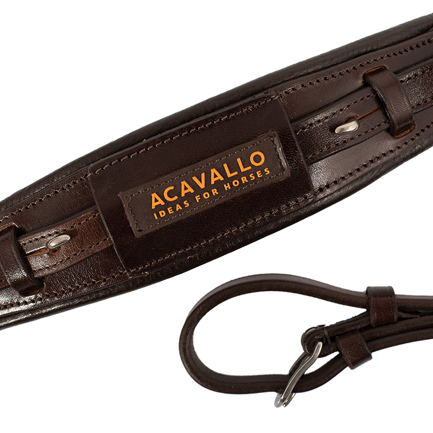 Nasenriemen Hackamore noseband calfskin AC9611