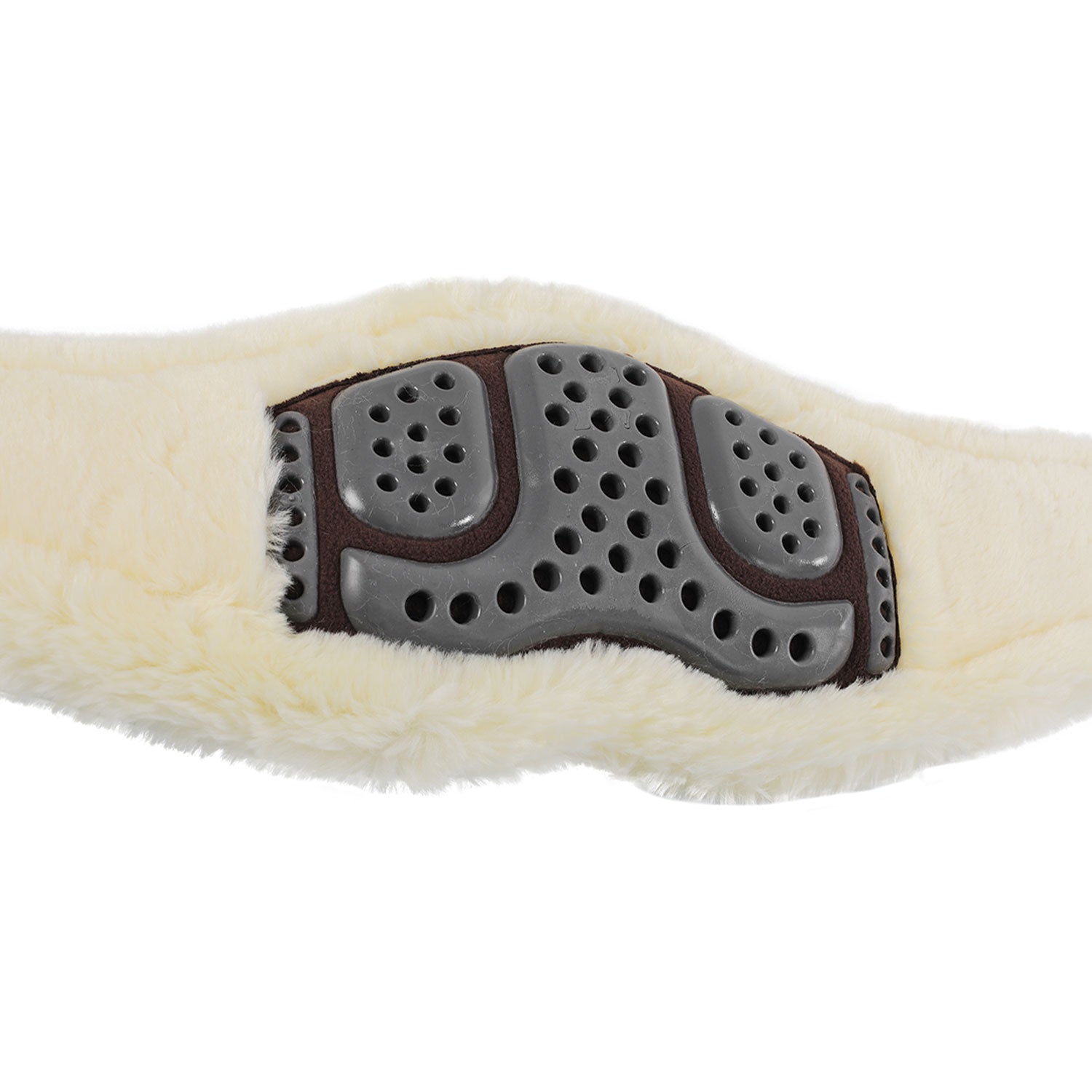 Sattelgurt Jumping girth Classic gel PVC detachable faux sheepskin AC565