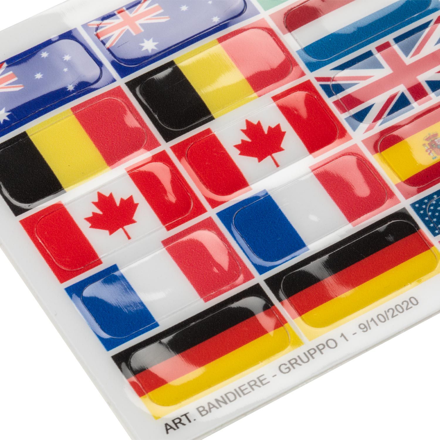 Steigbügel Zubehör Flag stickers set for Opera stirrups AC602