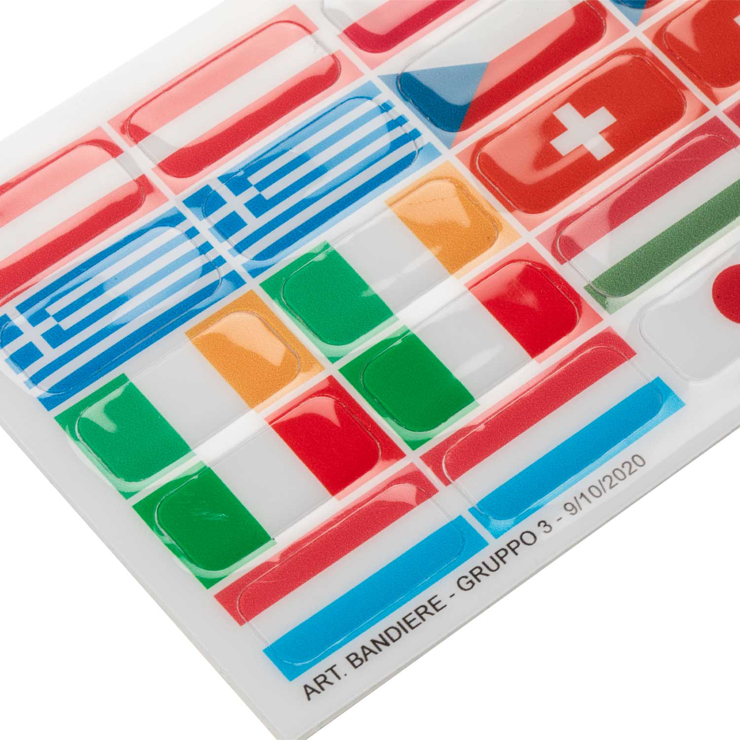 Steigbügel Zubehör Flag stickers set for Opera stirrups AC602