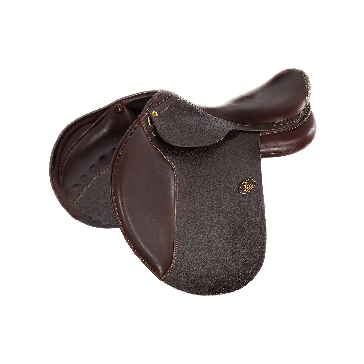 Springsattel Veneziano jumping saddle wool panels AC9112